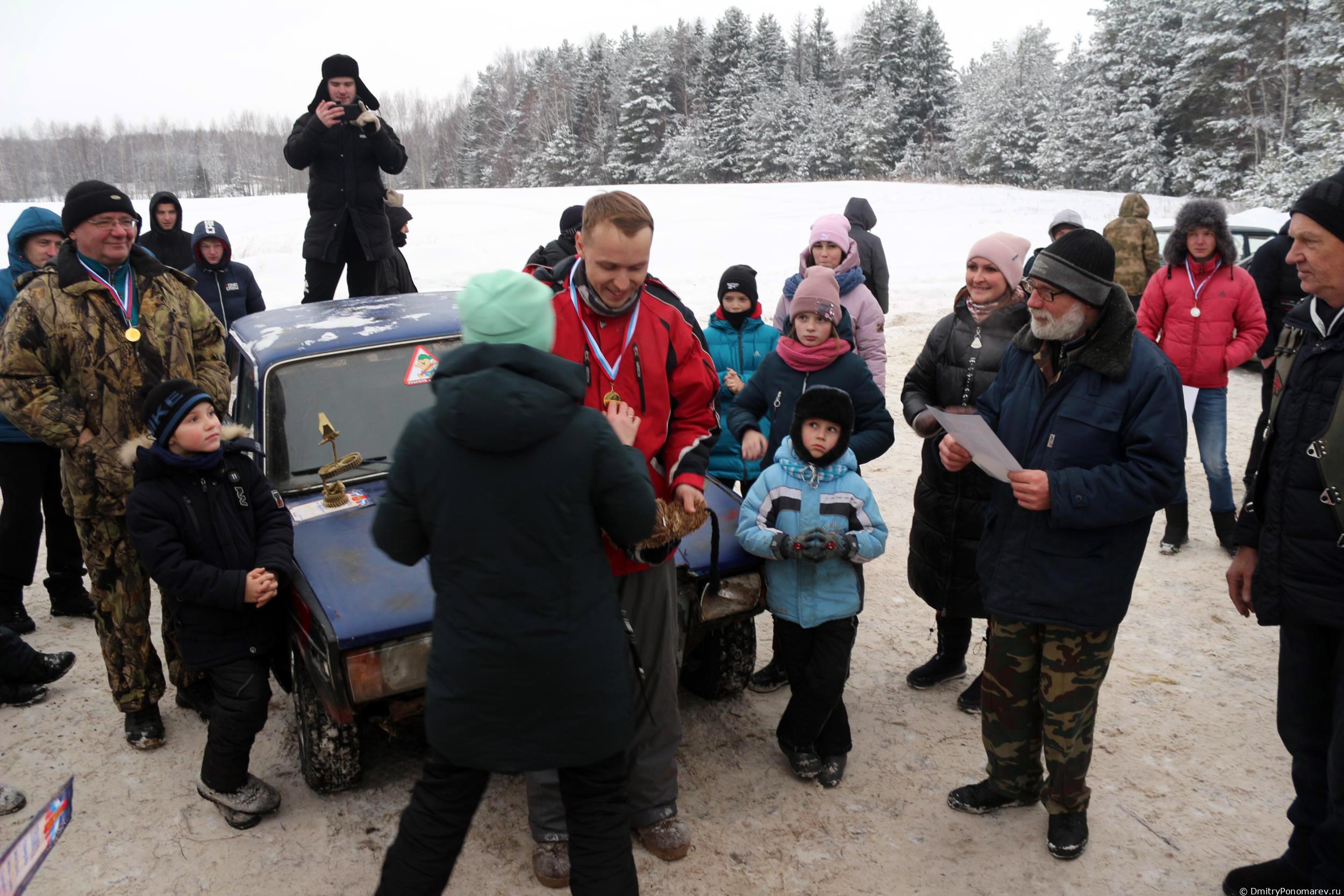 Январские автогонки в Городце 2021