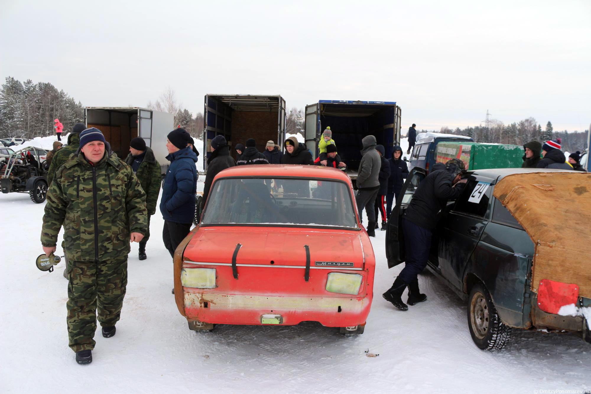 Февральские автогонки в Городце. 28.02.2021