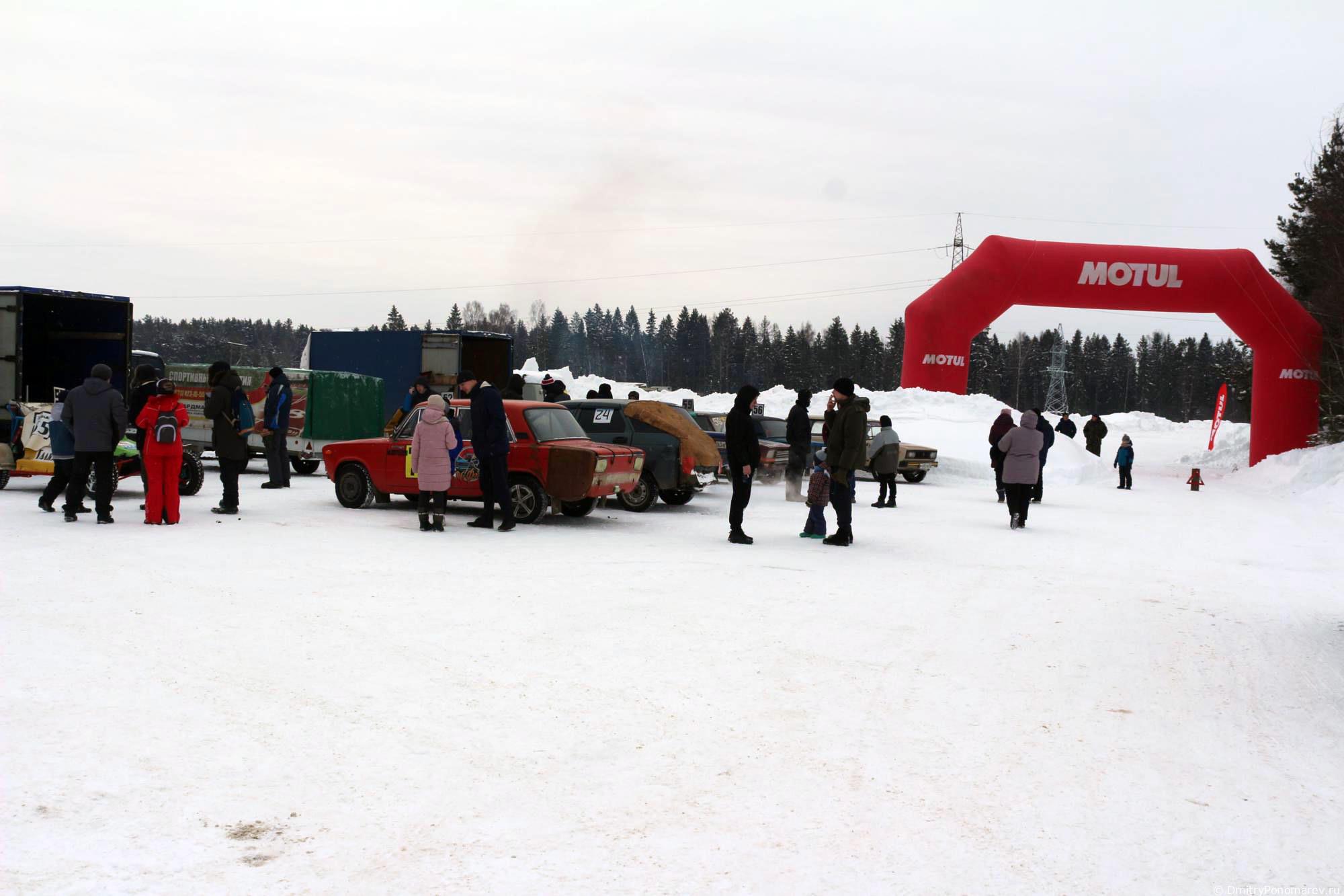 Февральские автогонки в Городце. 28.02.2021