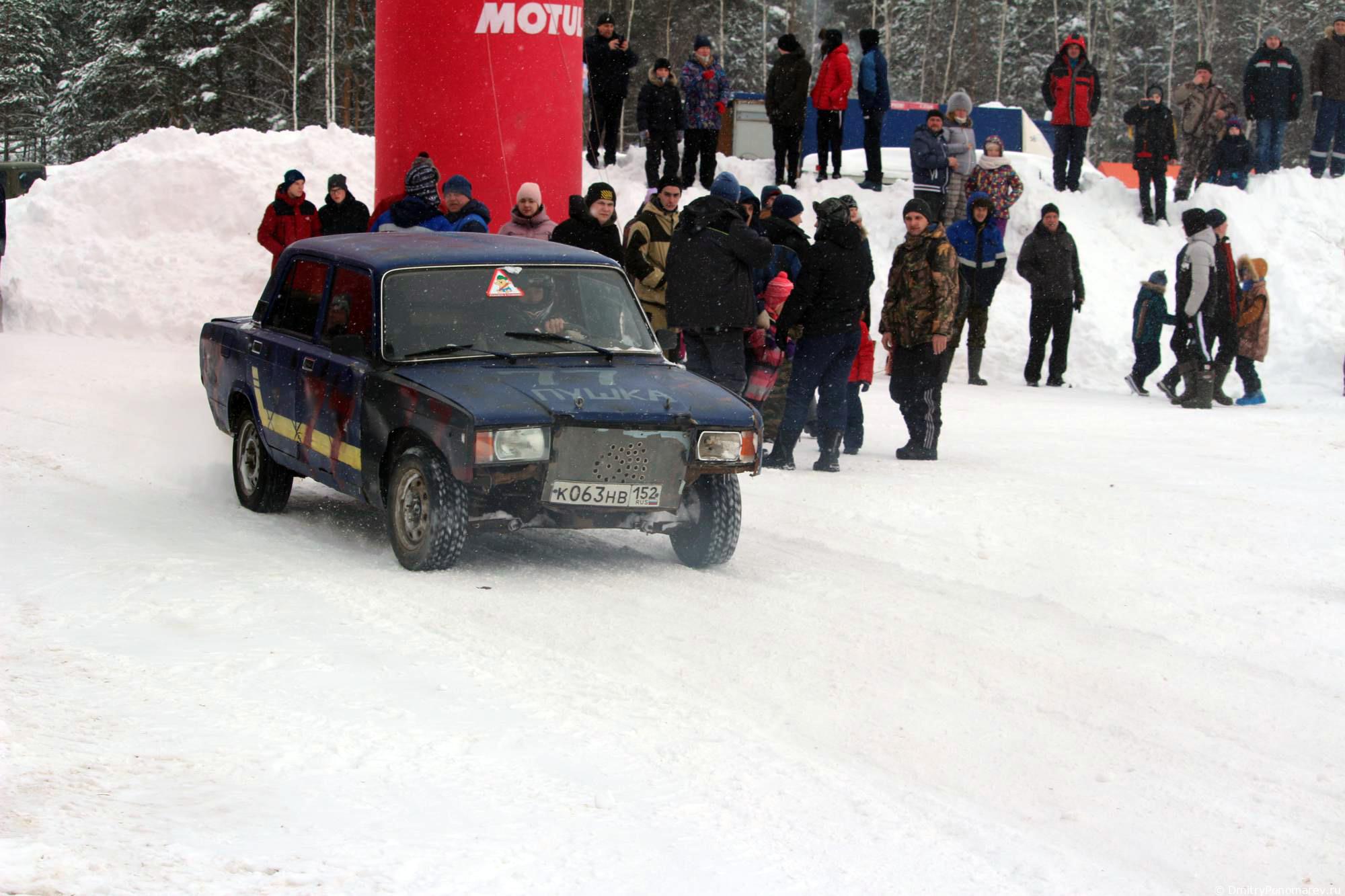 Февральские автогонки в Городце. 28.02.2021