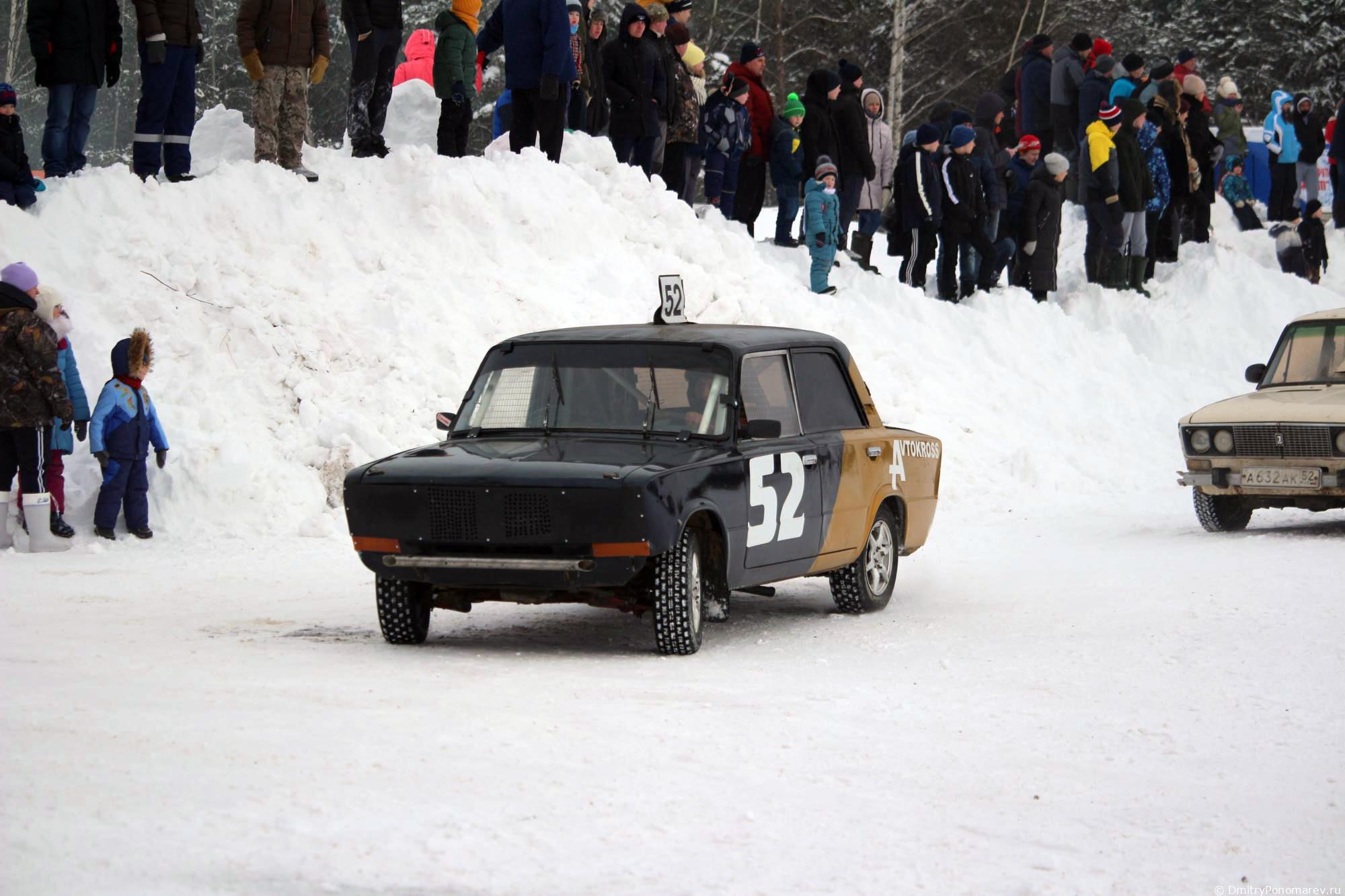 Февральские автогонки в Городце. 28.02.2021