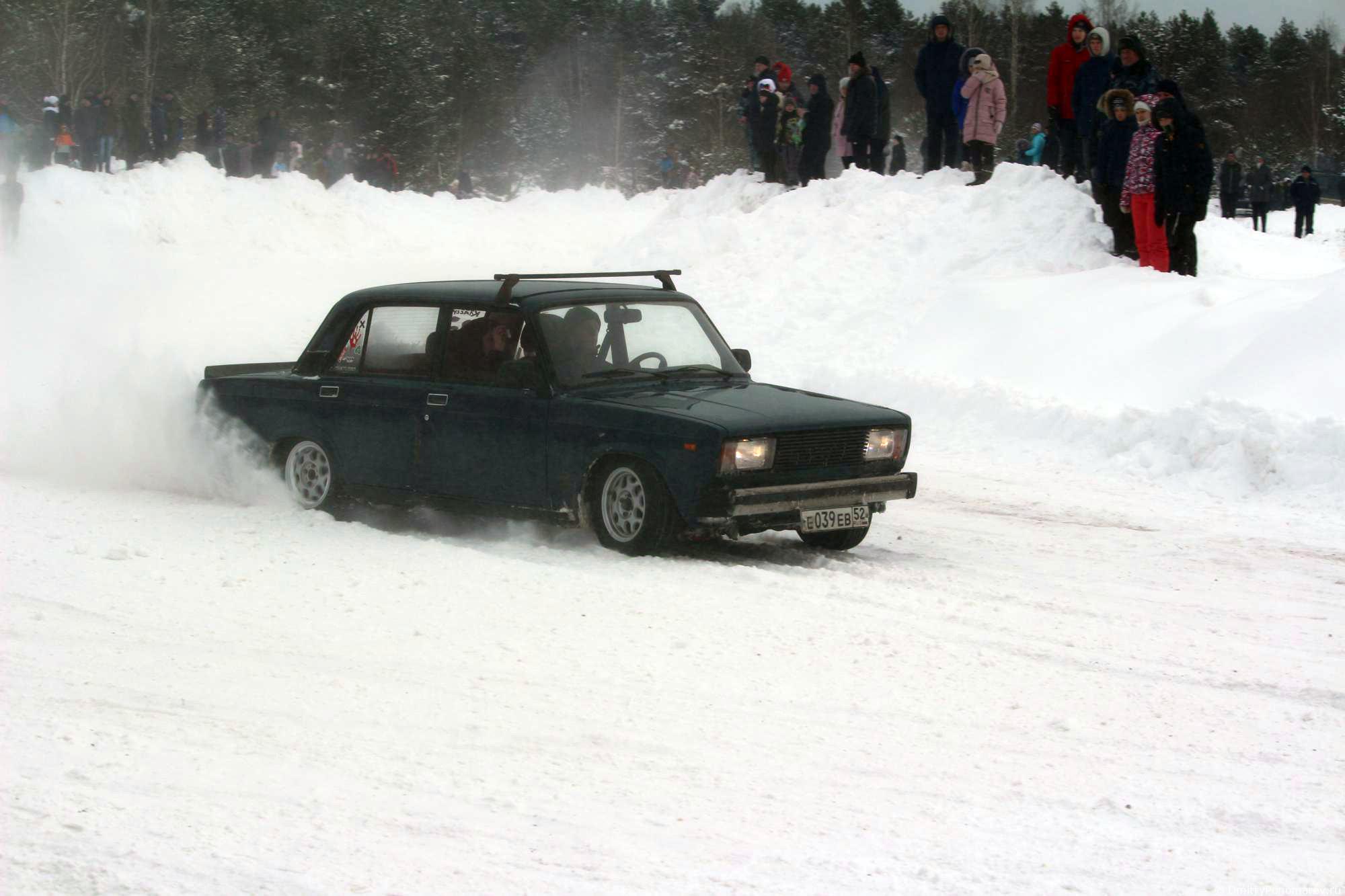 Февральские автогонки в Городце. 28.02.2021