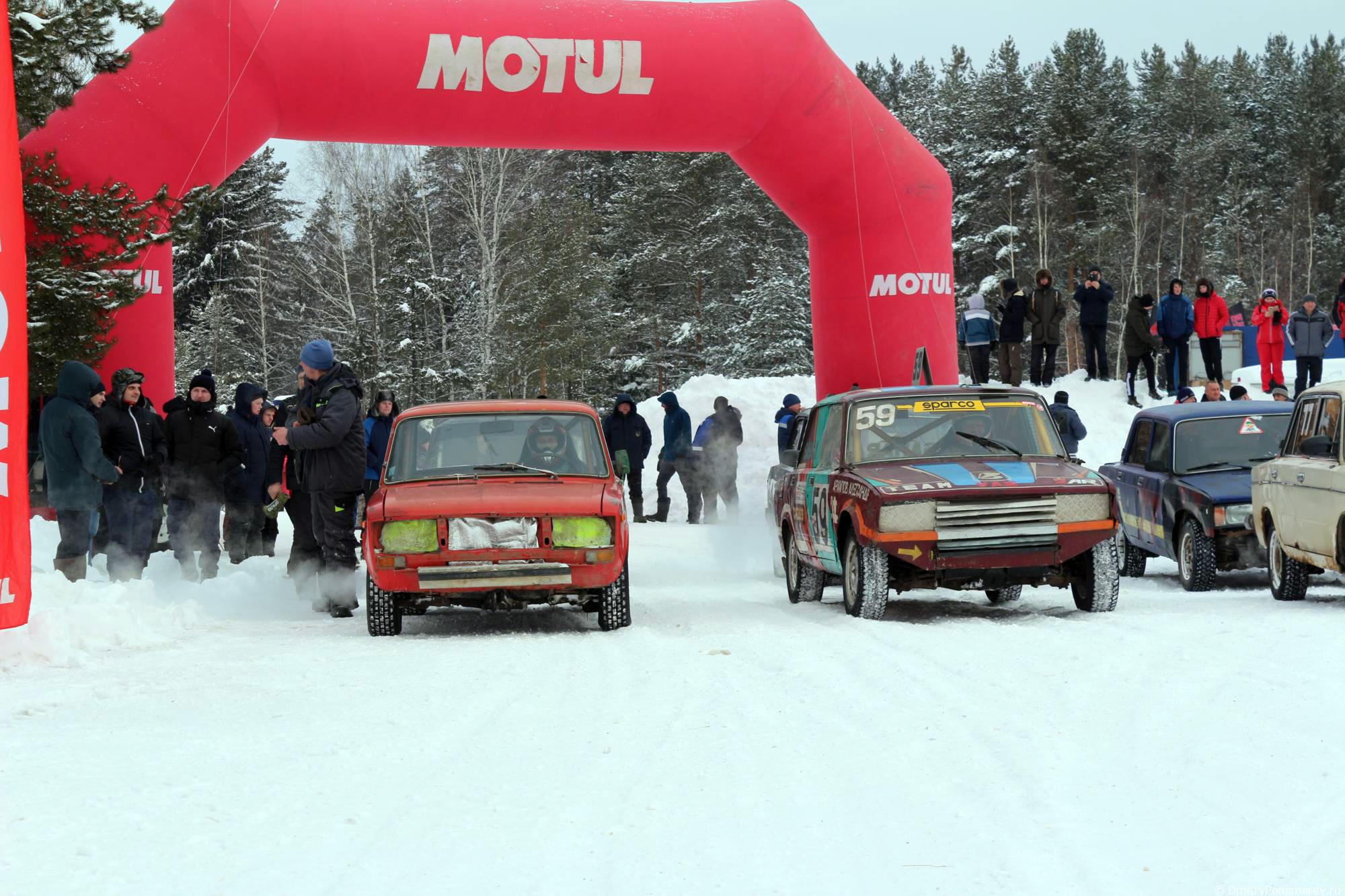Февральские автогонки в Городце. 28.02.2021