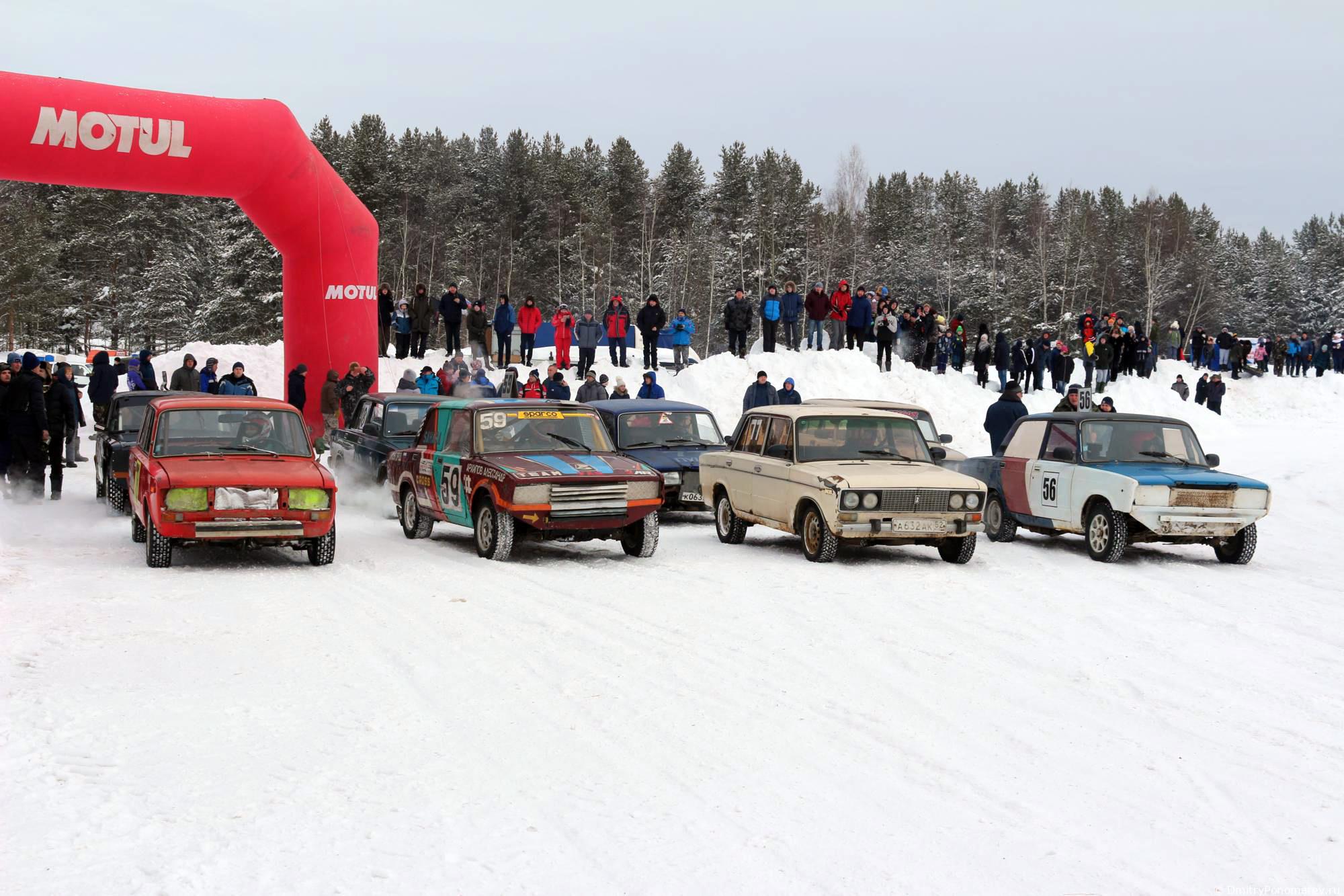 Февральские автогонки в Городце. 28.02.2021