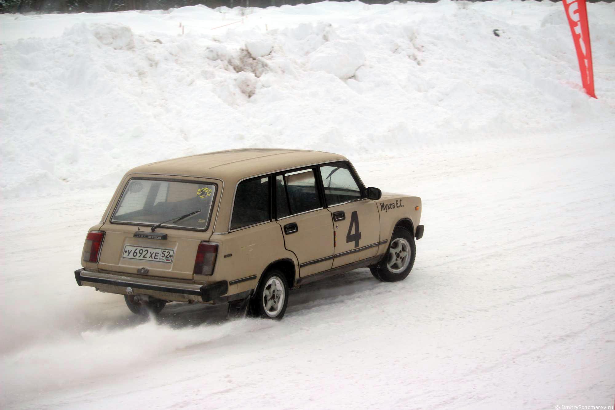 Февральские автогонки в Городце. 28.02.2021