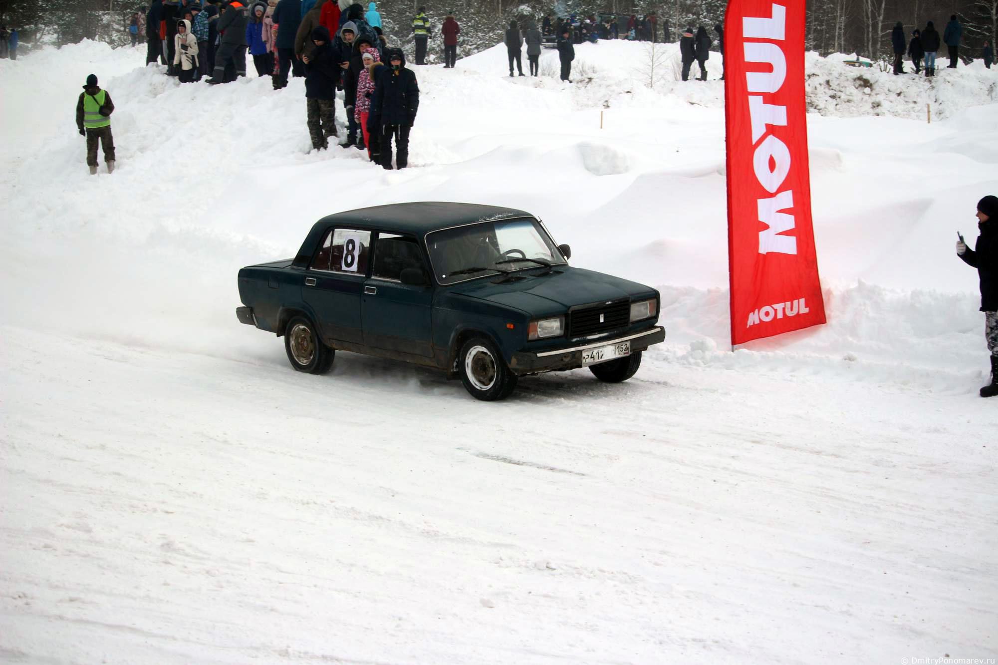 Февральские автогонки в Городце. 28.02.2021