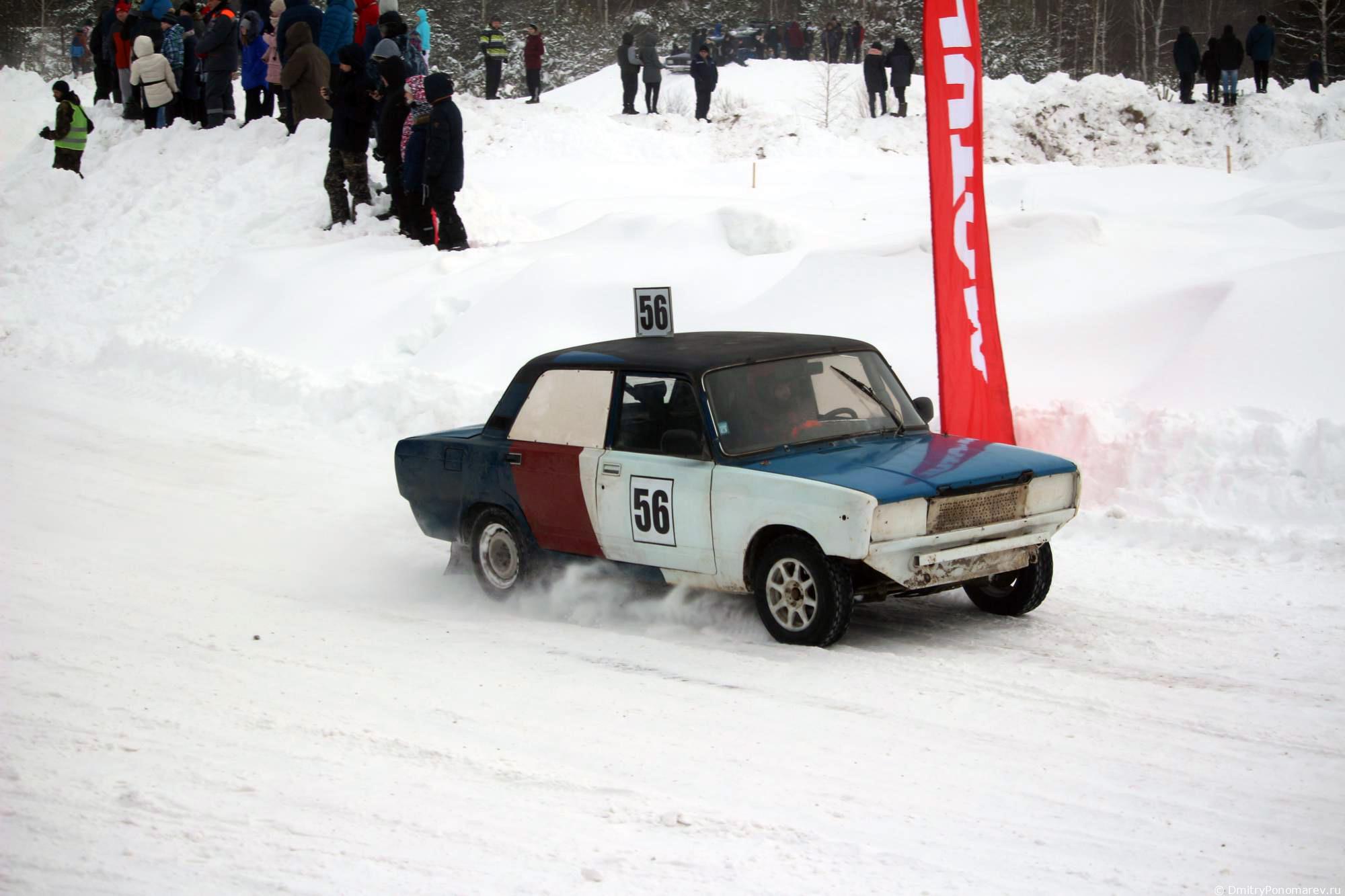 Февральские автогонки в Городце. 28.02.2021