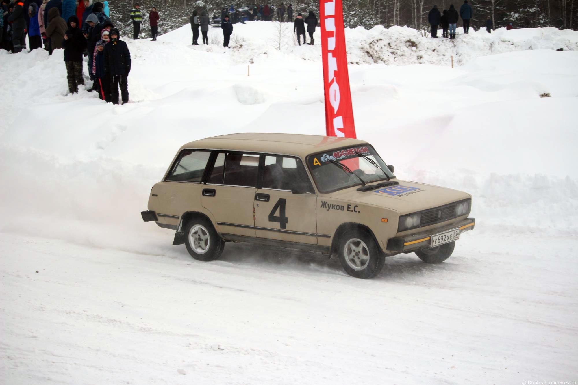 Февральские автогонки в Городце. 28.02.2021