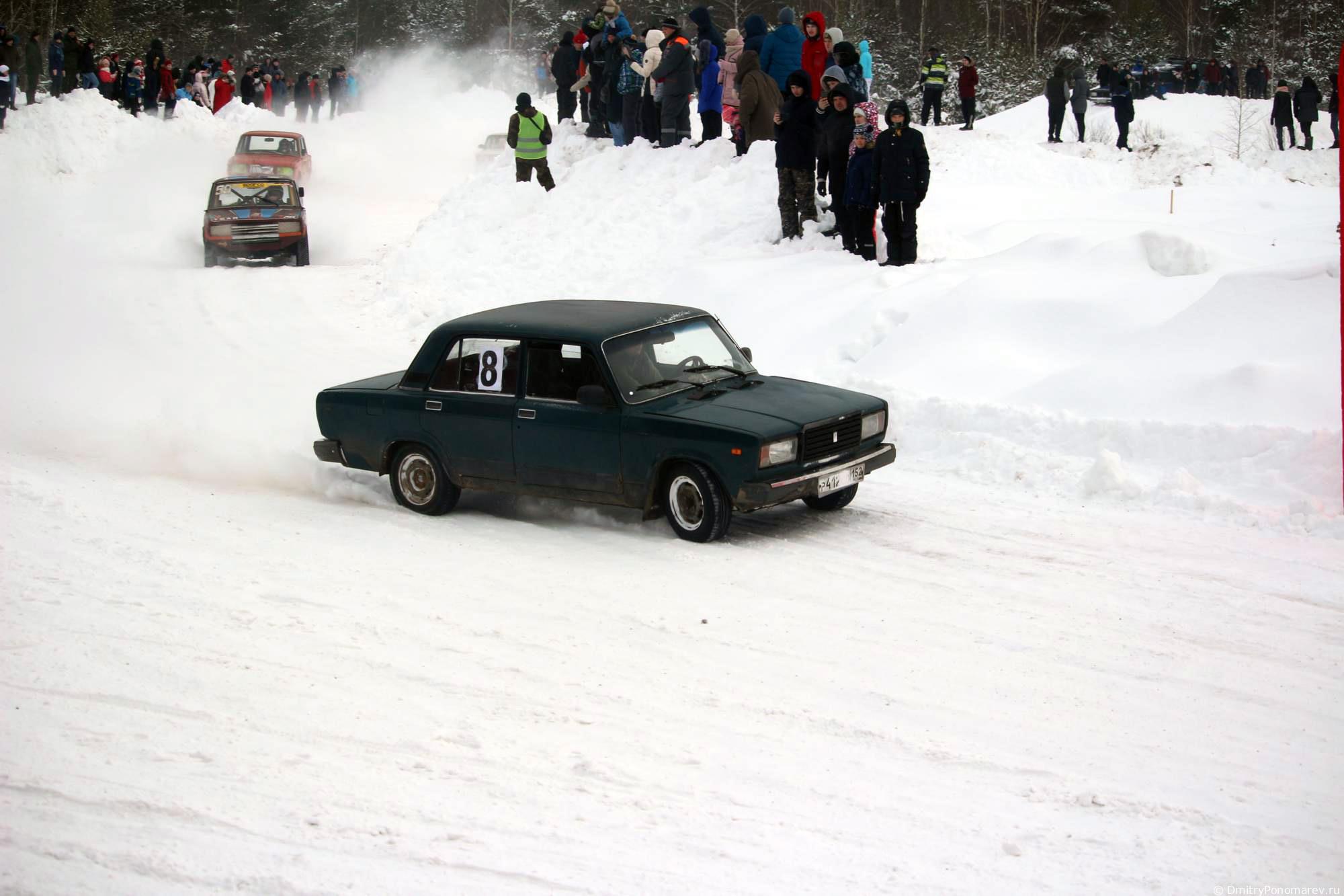 Февральские автогонки в Городце. 28.02.2021