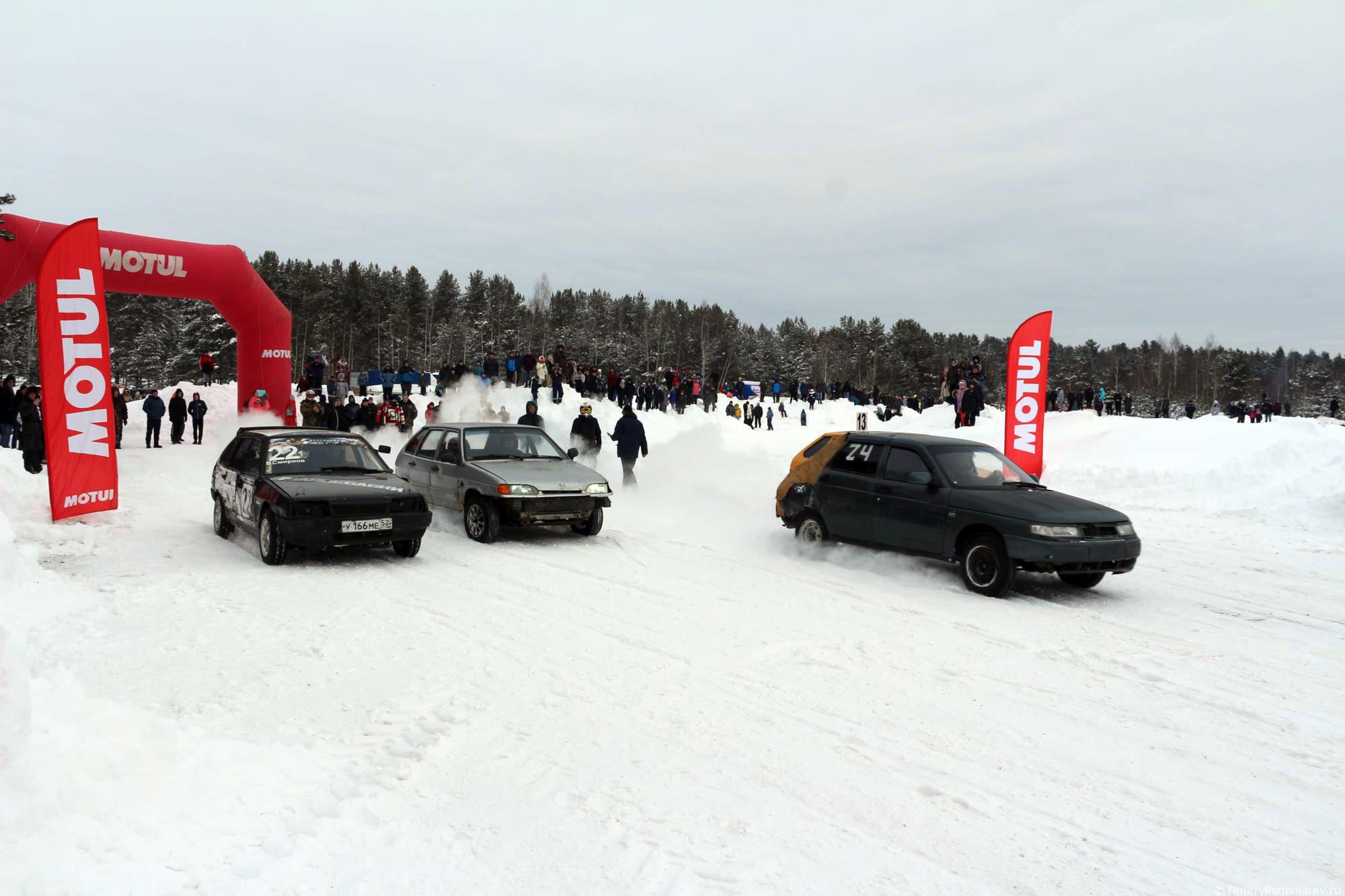 Февральские автогонки в Городце. 28.02.2021