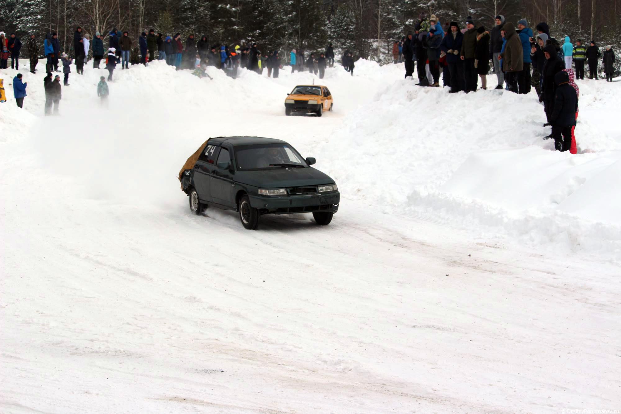 Февральские автогонки в Городце. 28.02.2021