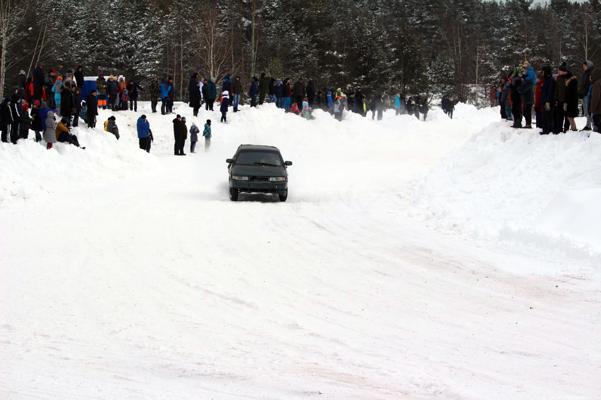 Февральские автогонки в Городце. 28.02.2021