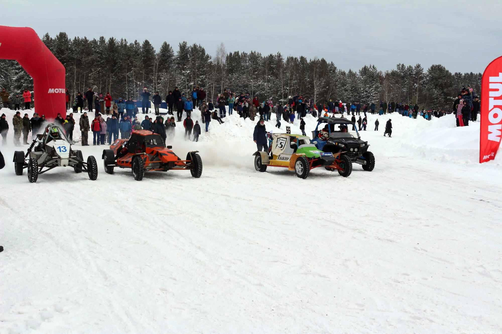 Февральские автогонки в Городце. 28.02.2021