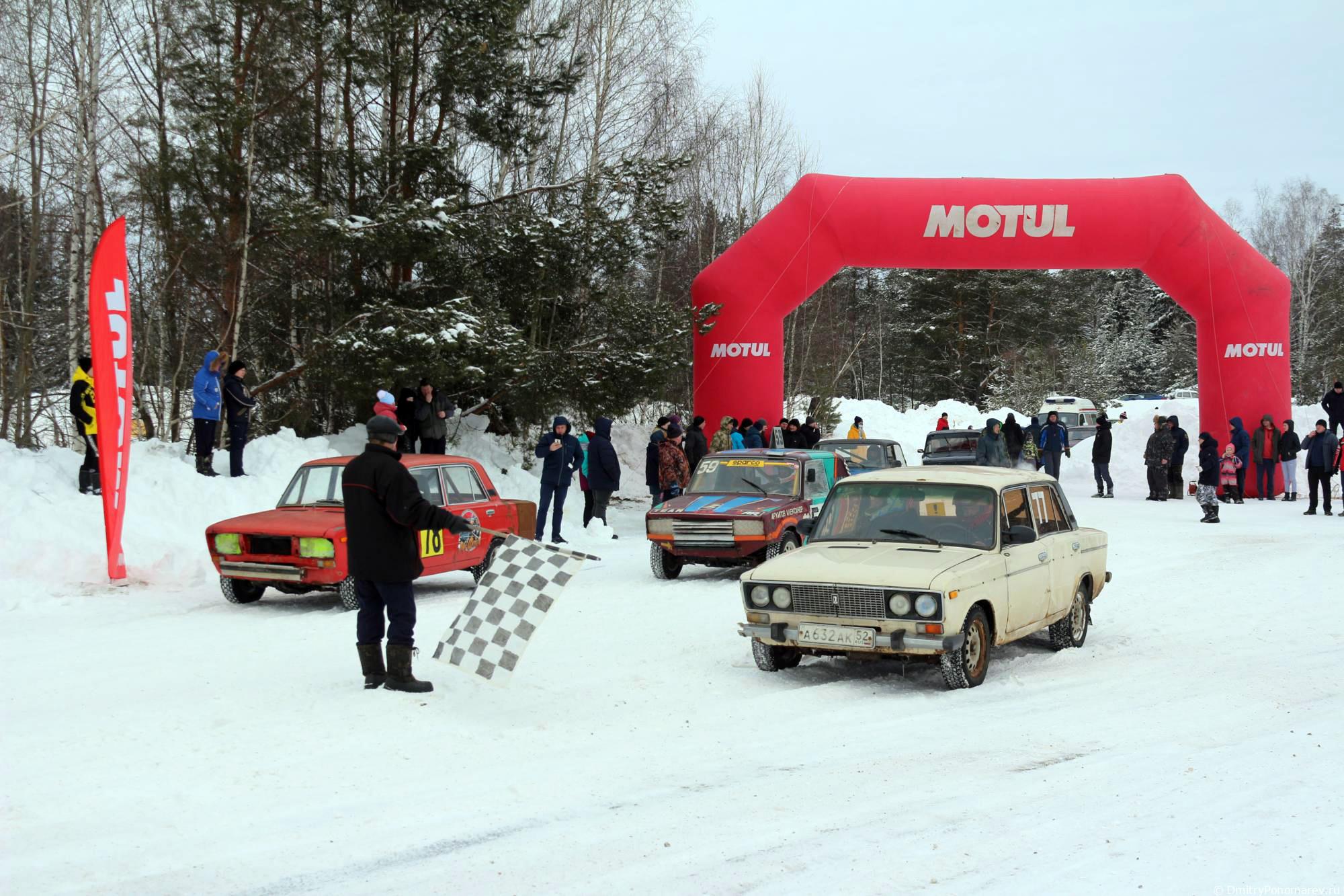 Февральские автогонки в Городце. 28.02.2021