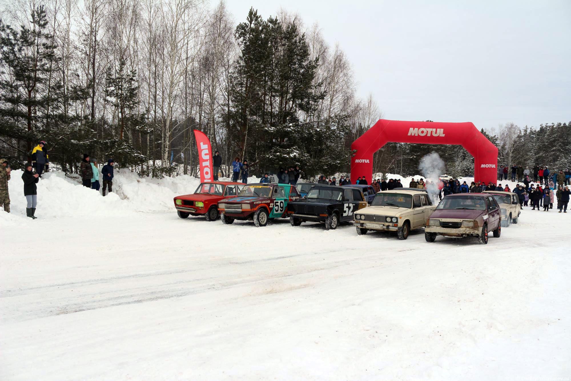 Февральские автогонки в Городце. 28.02.2021