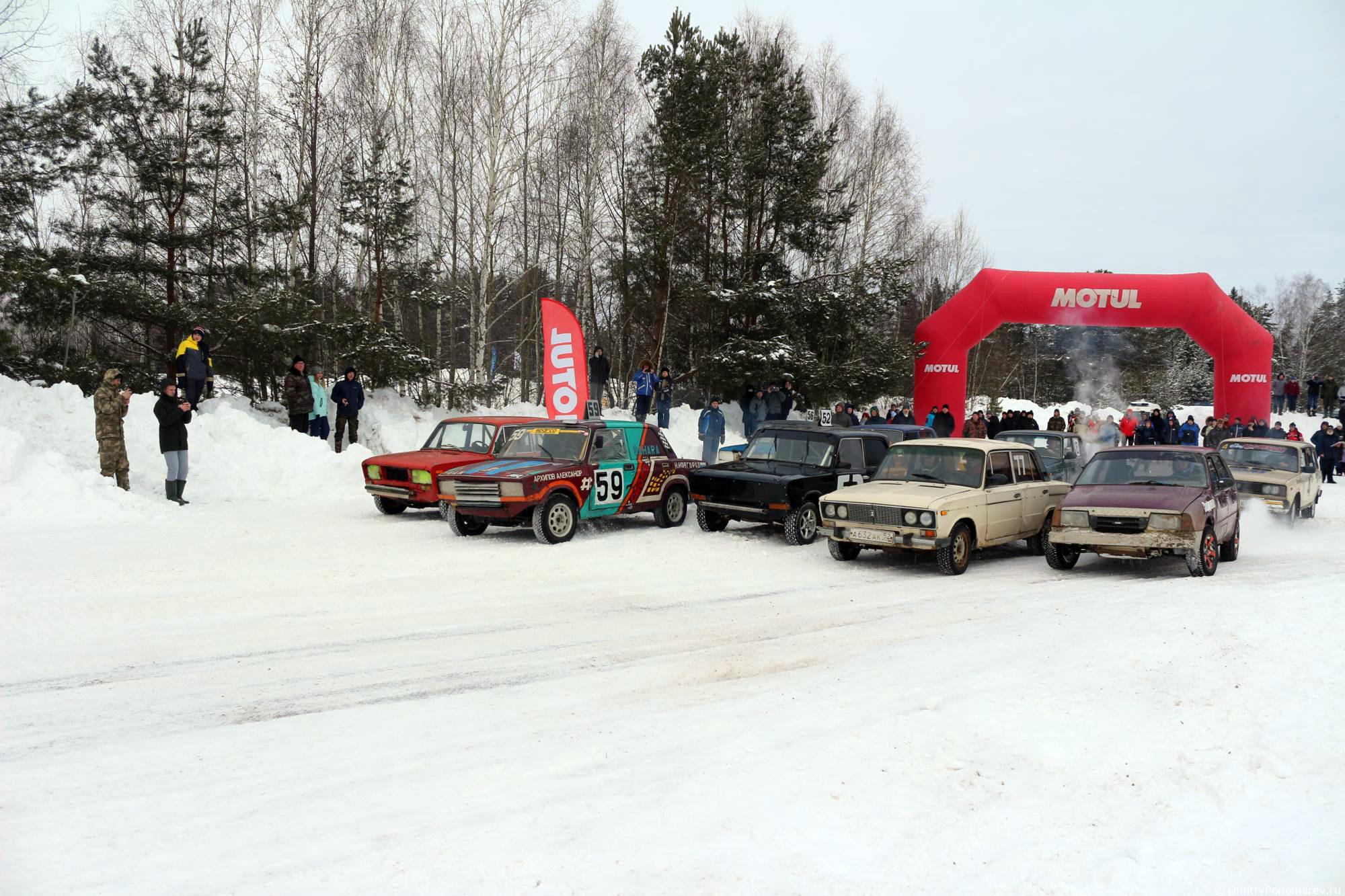Февральские автогонки в Городце. 28.02.2021