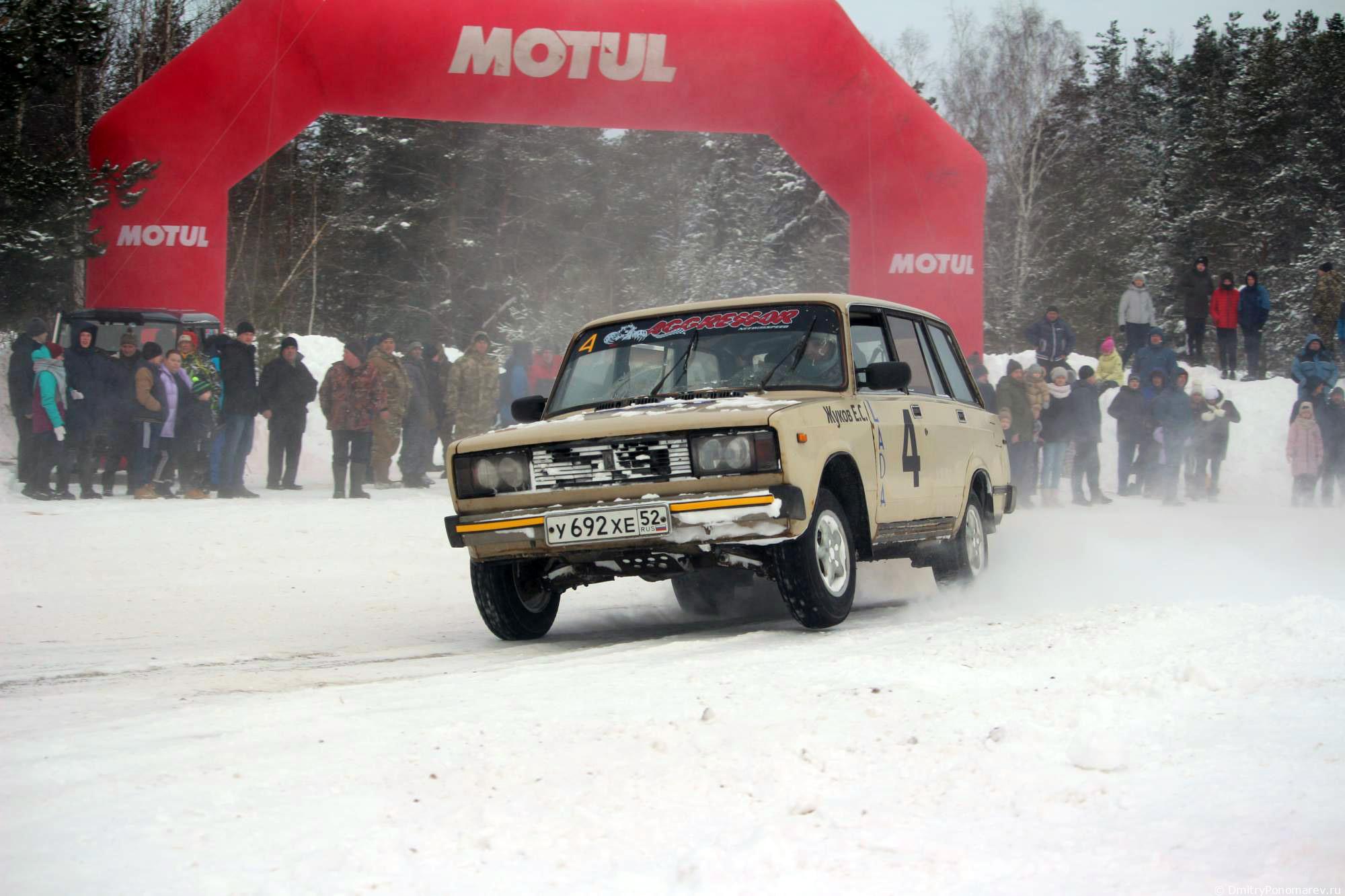 Февральские автогонки в Городце. 28.02.2021
