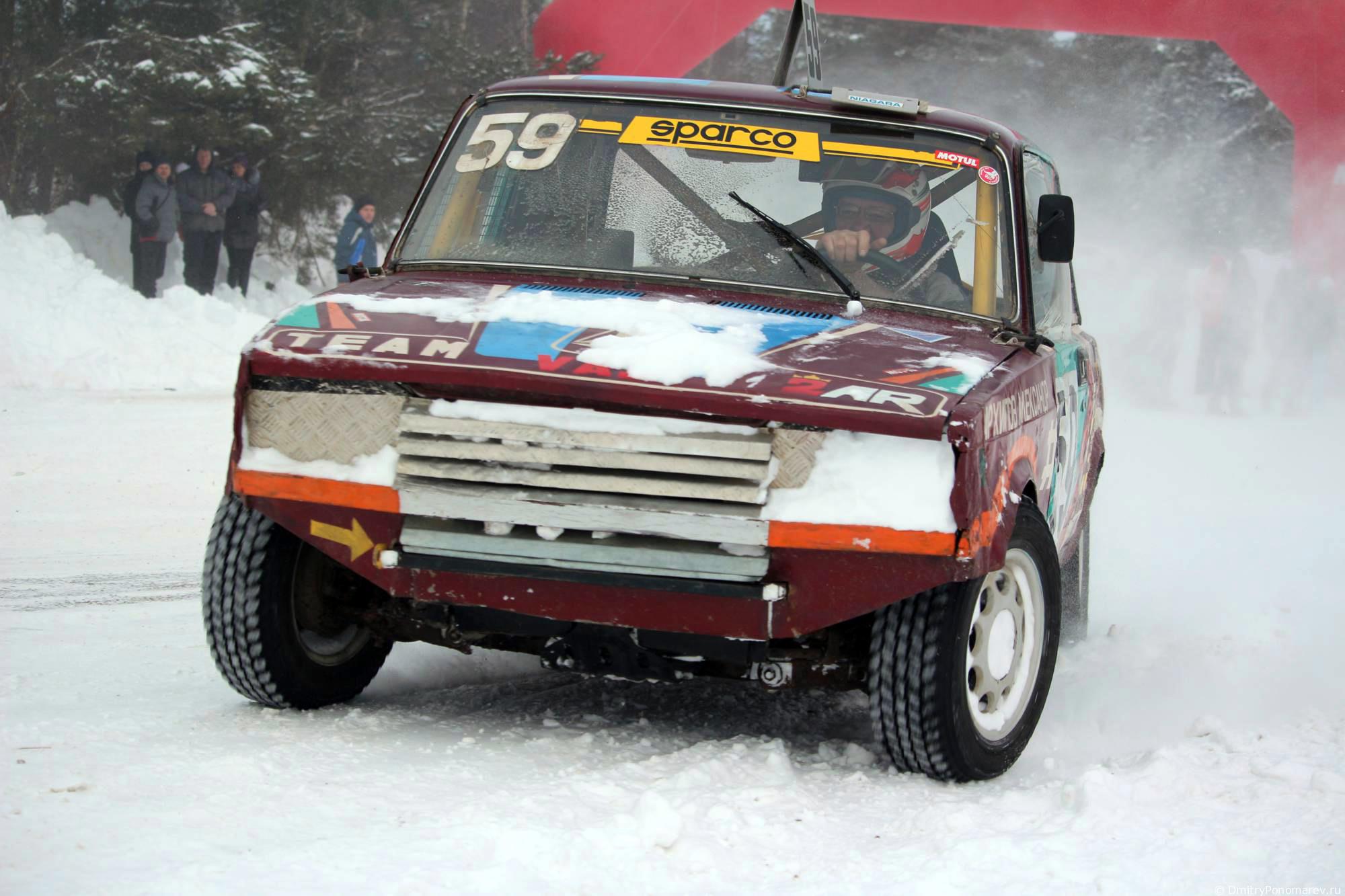 Февральские автогонки в Городце. 28.02.2021