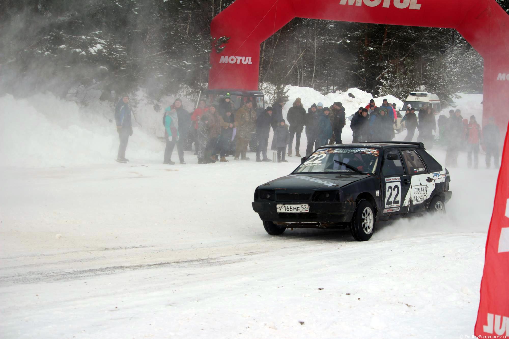 Февральские автогонки в Городце. 28.02.2021