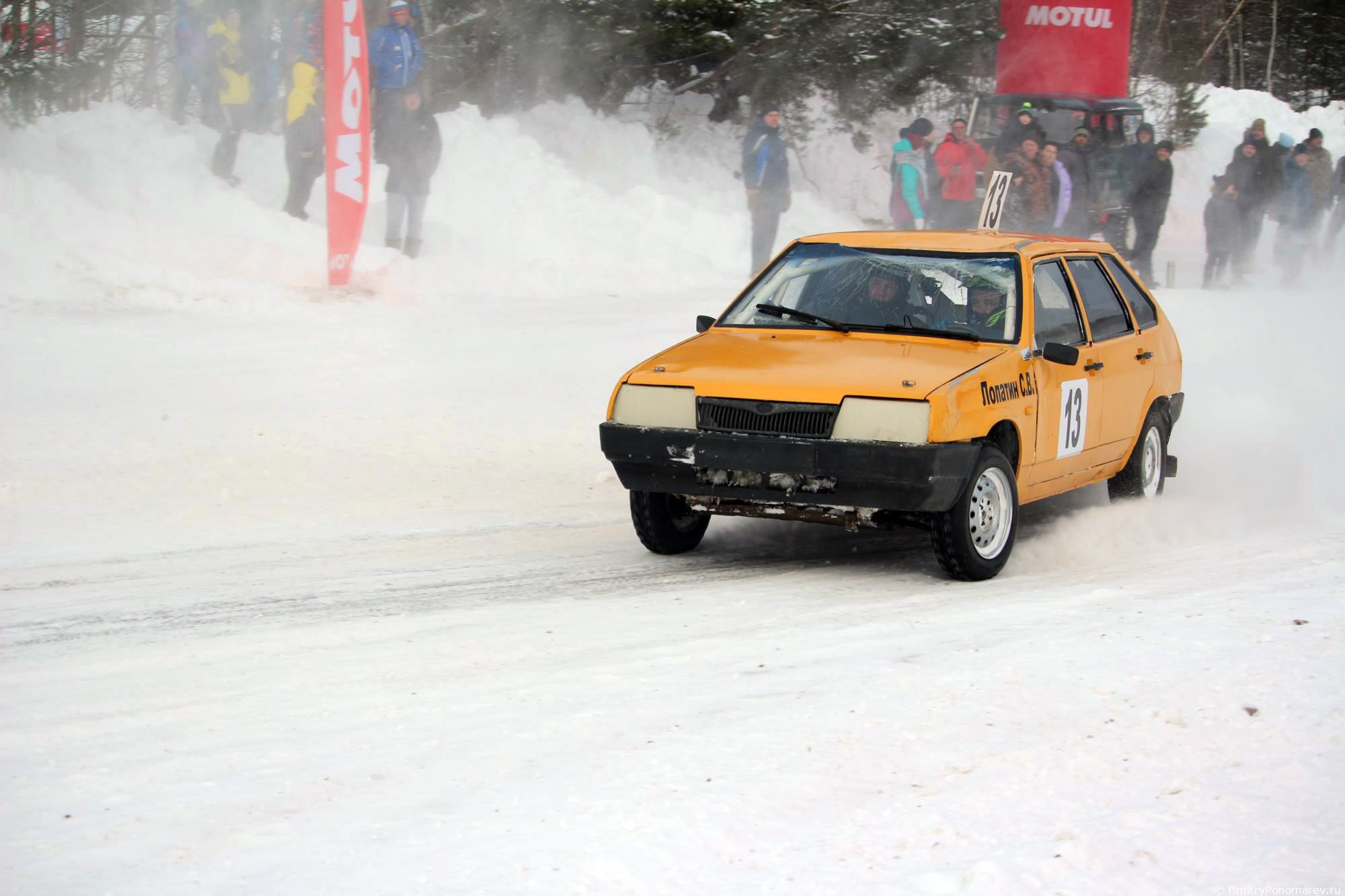 Февральские автогонки в Городце. 28.02.2021