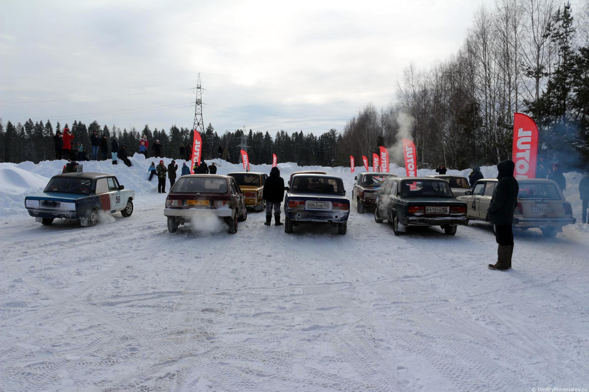 Февральские автогонки в Городце. 28.02.2021