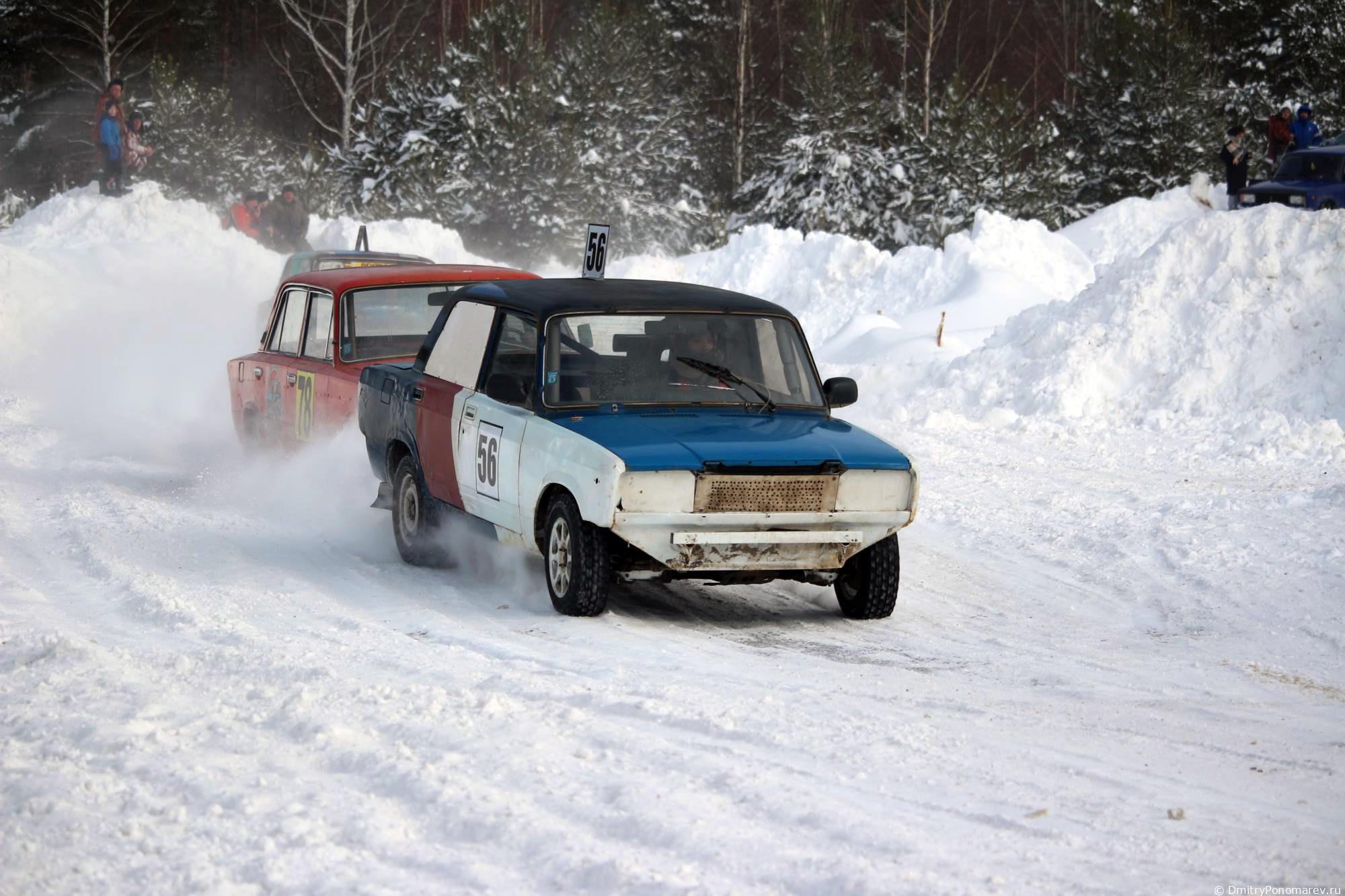Февральские автогонки в Городце. 28.02.2021