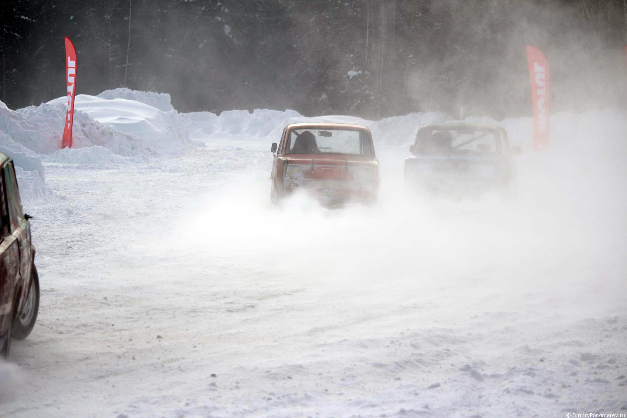 Февральские автогонки в Городце. 28.02.2021