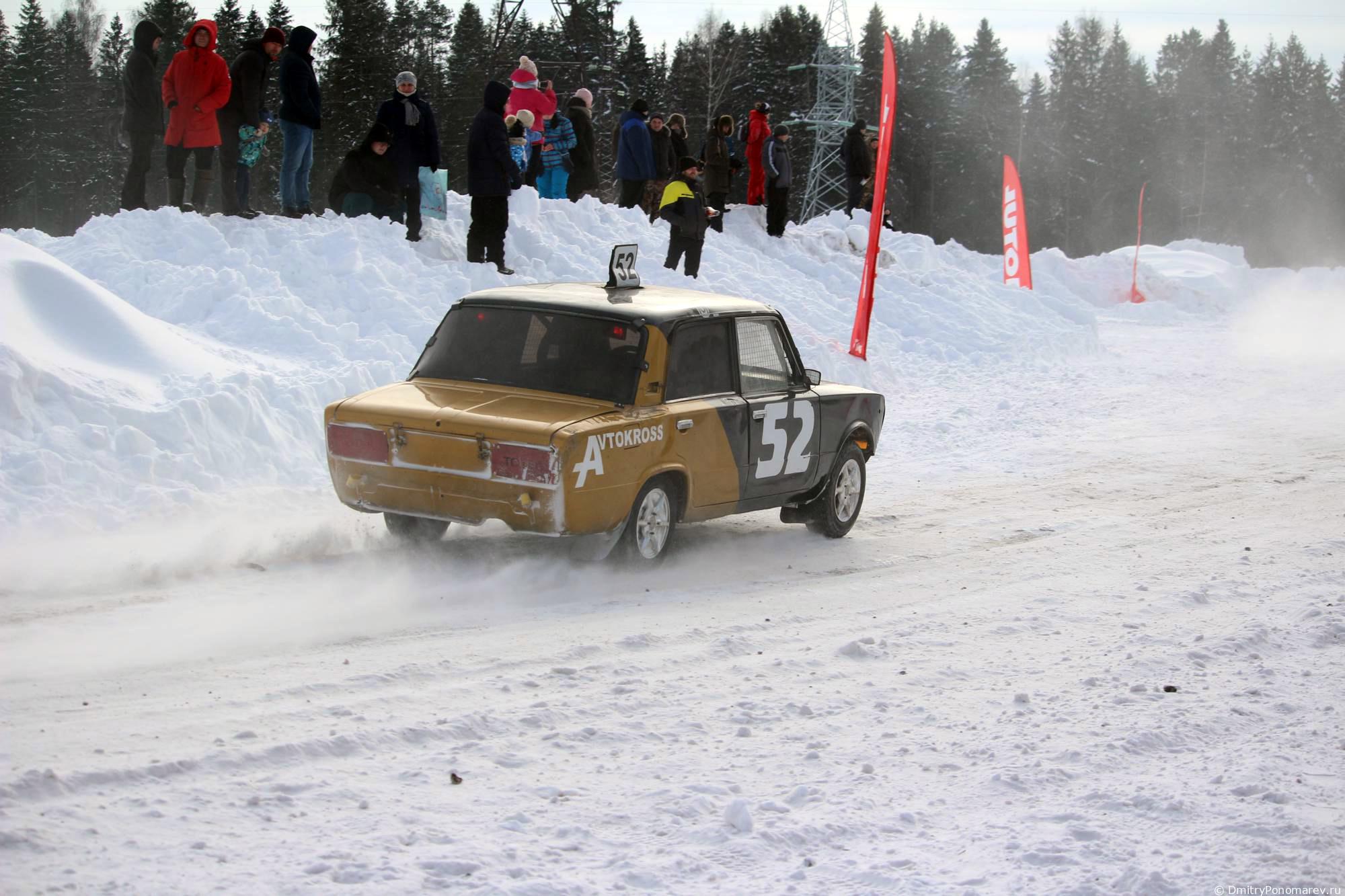 Февральские автогонки в Городце. 28.02.2021