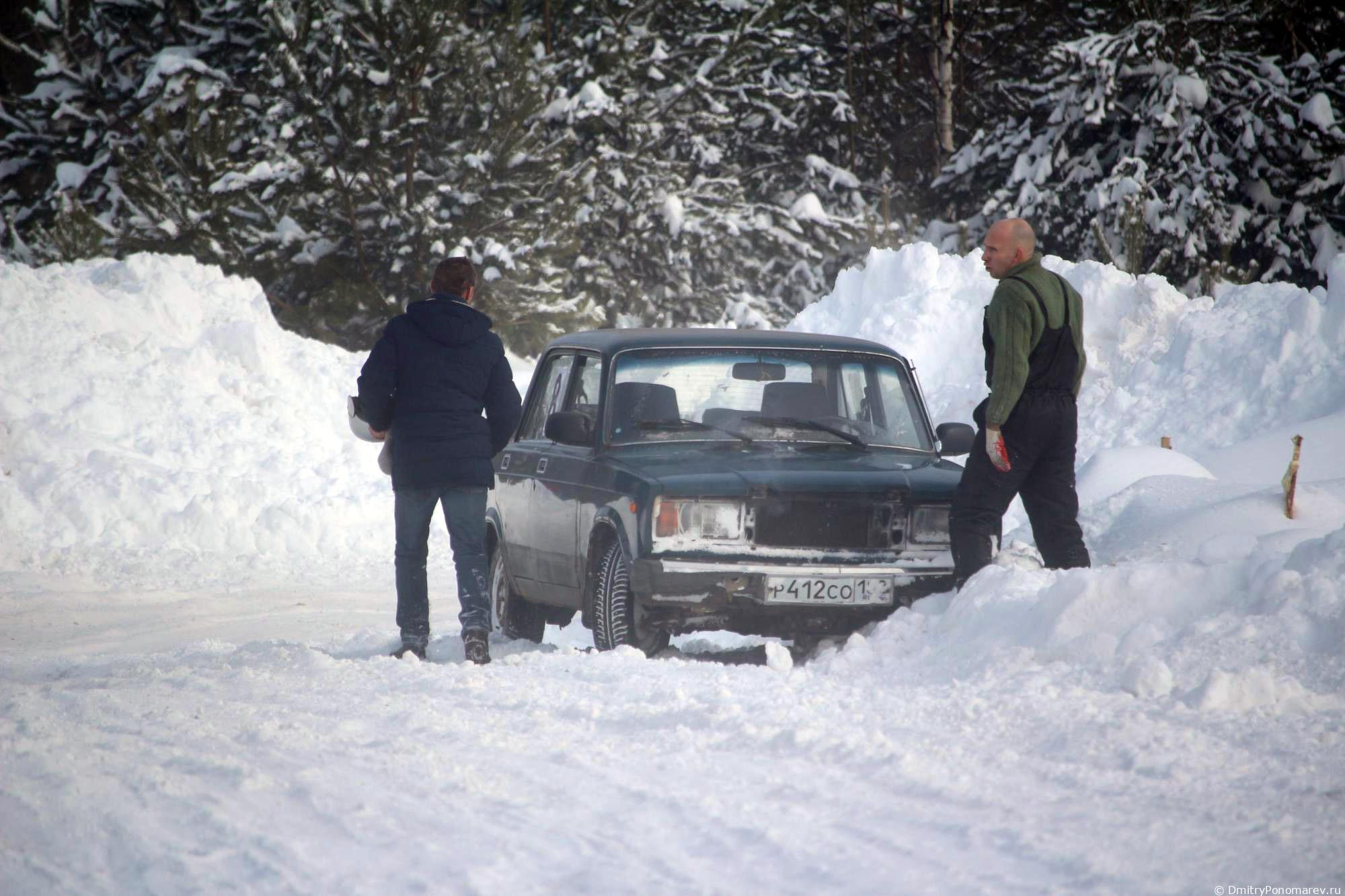 Февральские автогонки в Городце. 28.02.2021