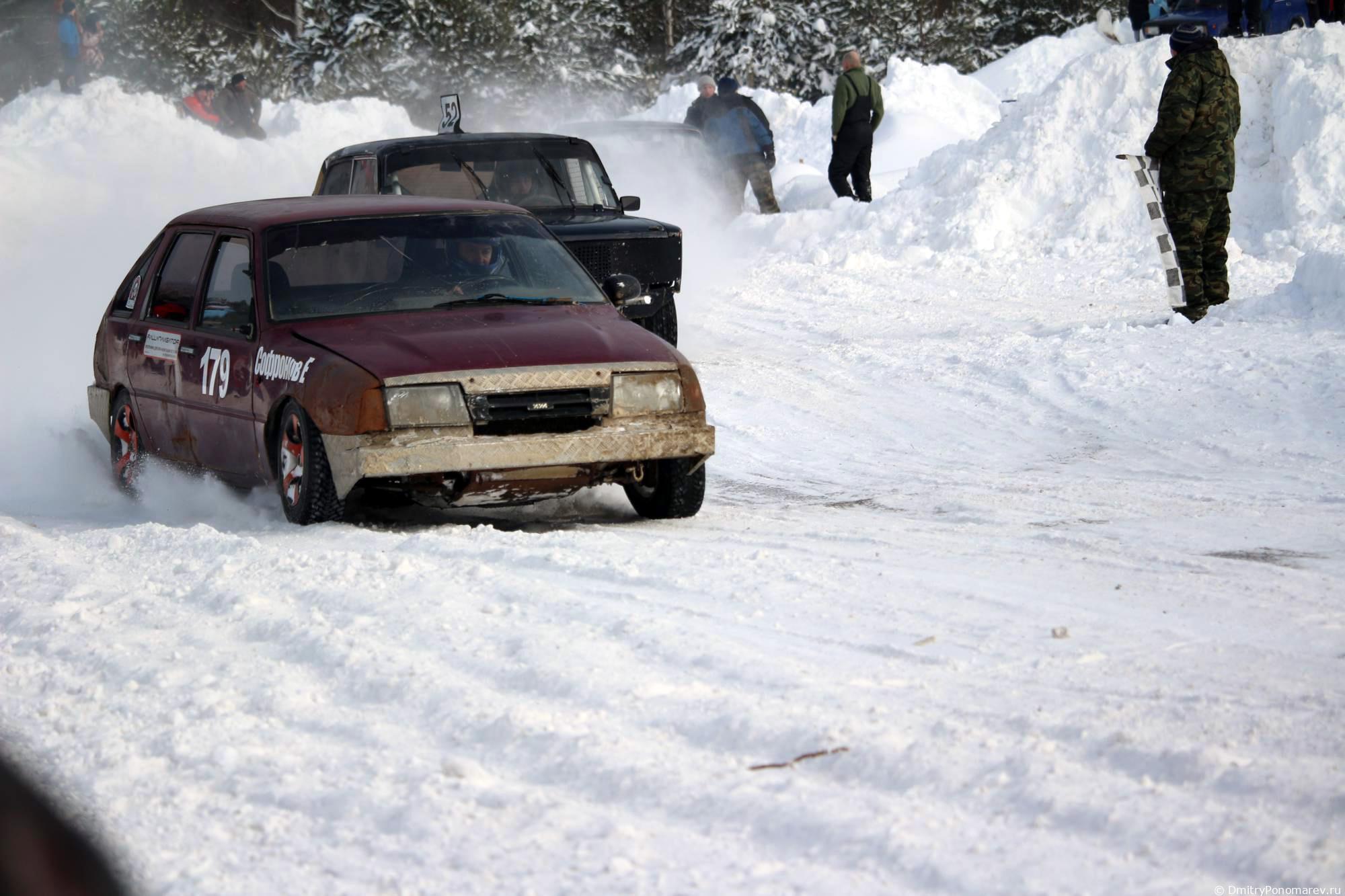 Февральские автогонки в Городце. 28.02.2021