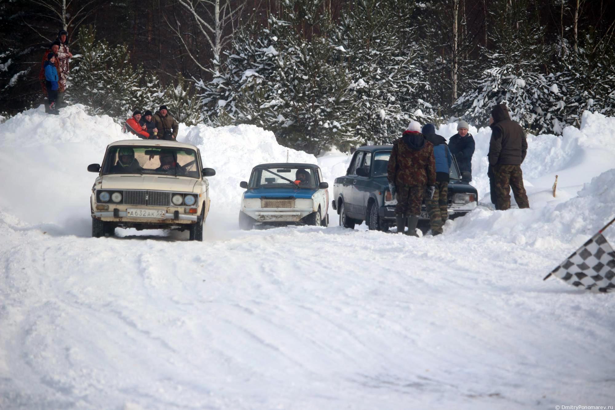 Февральские автогонки в Городце. 28.02.2021