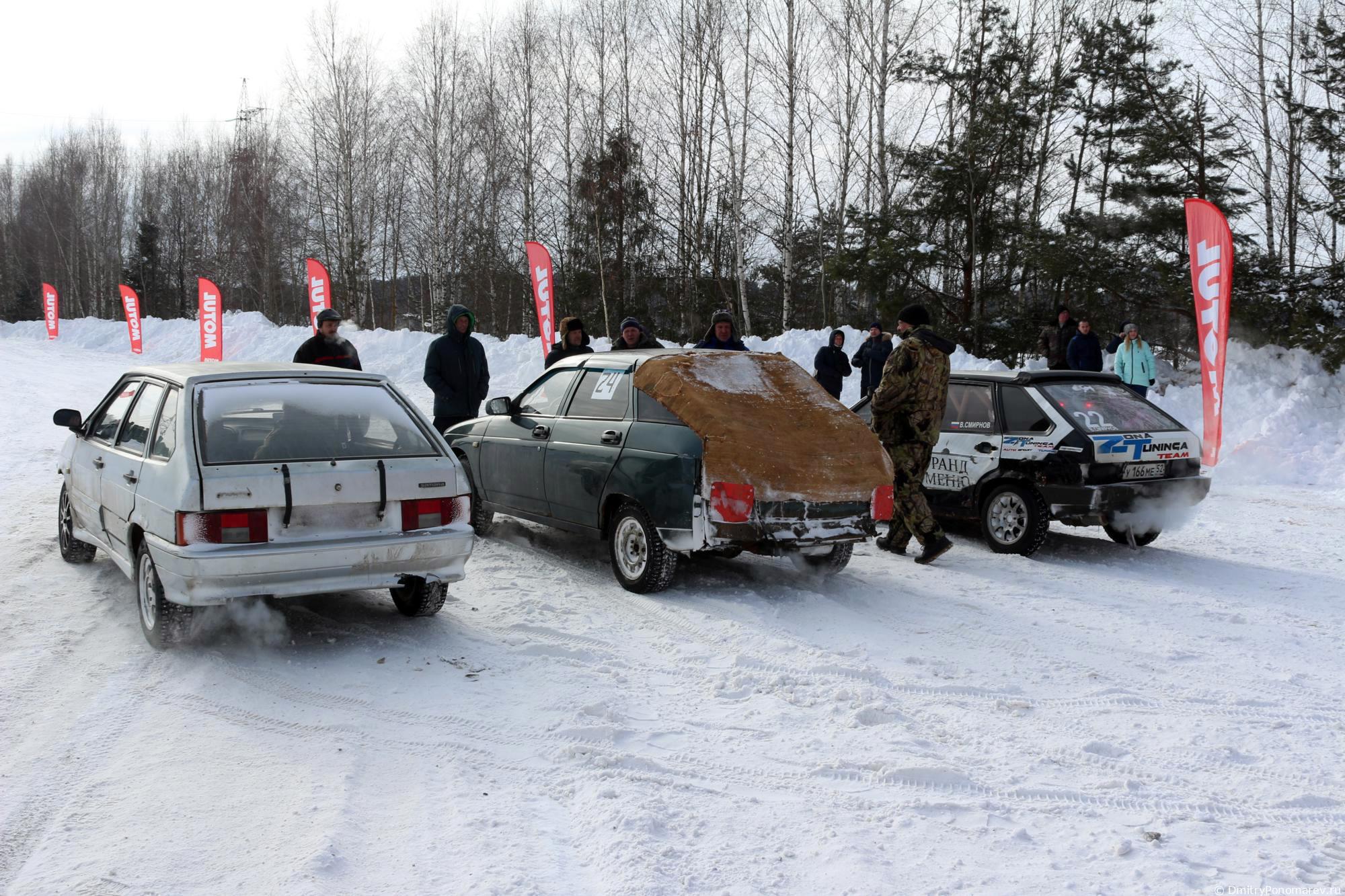 Февральские автогонки в Городце. 28.02.2021