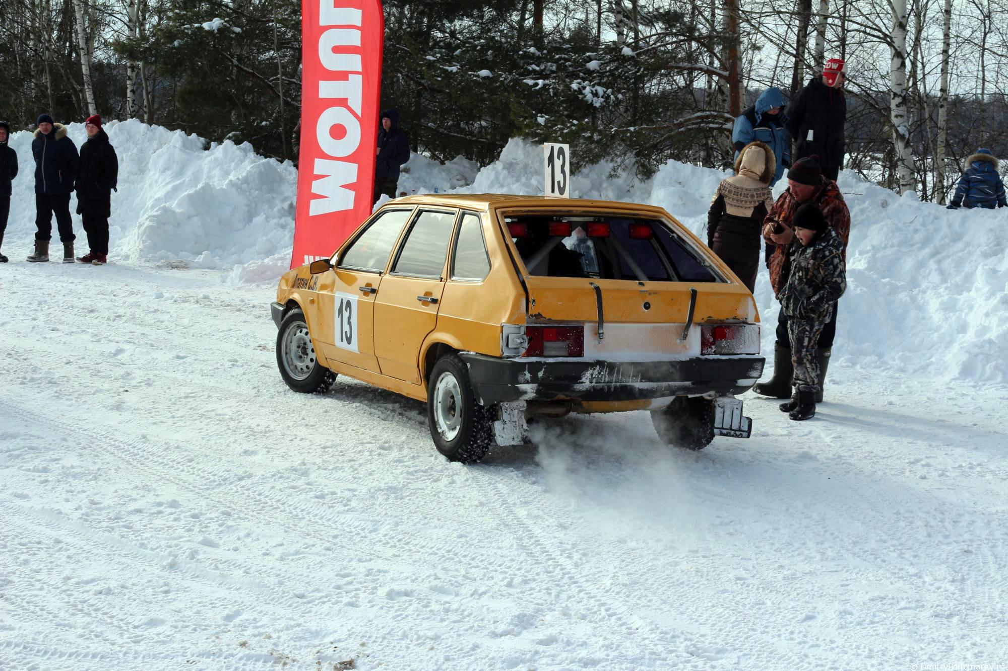 Февральские автогонки в Городце. 28.02.2021