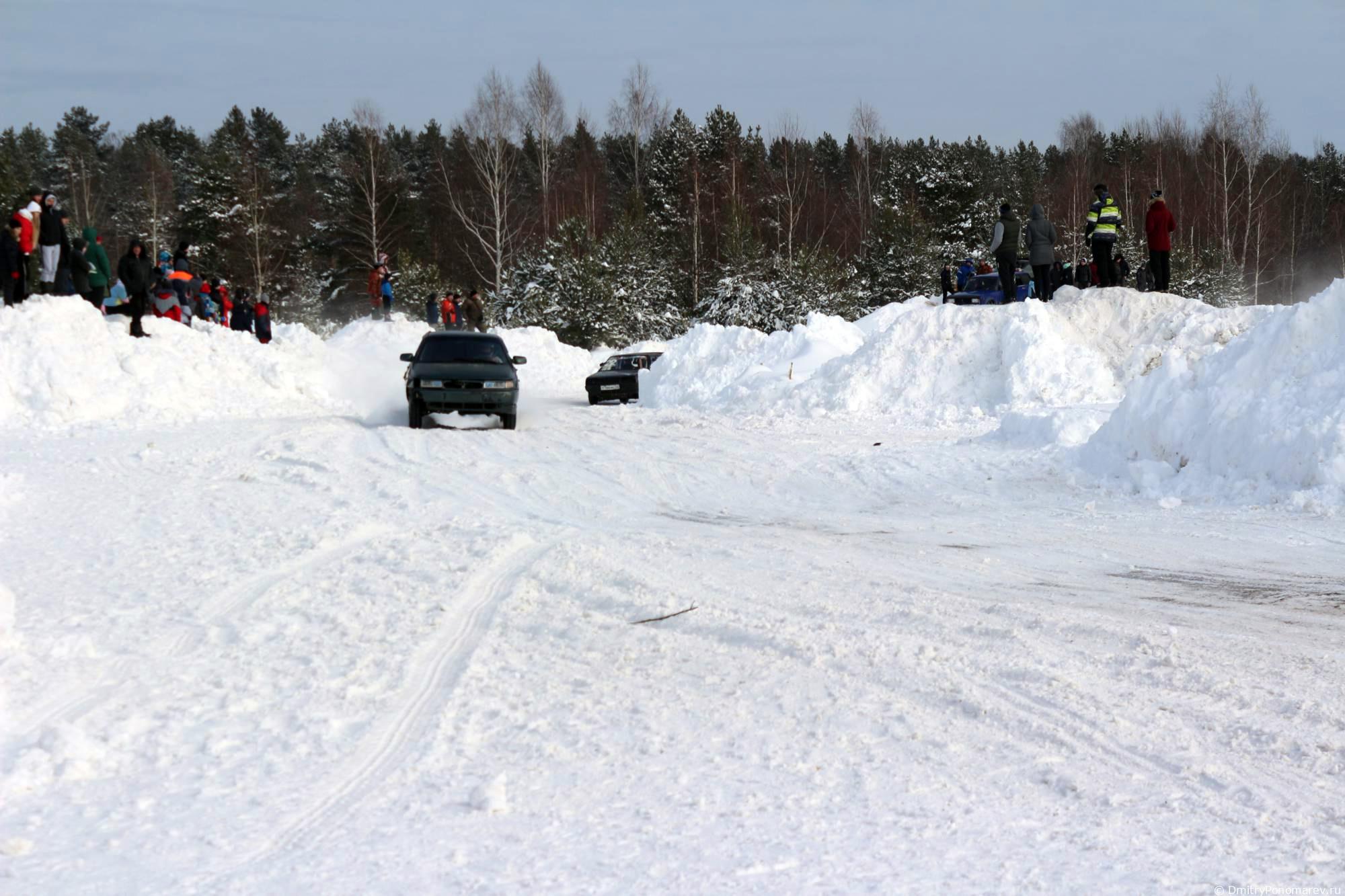 Февральские автогонки в Городце. 28.02.2021