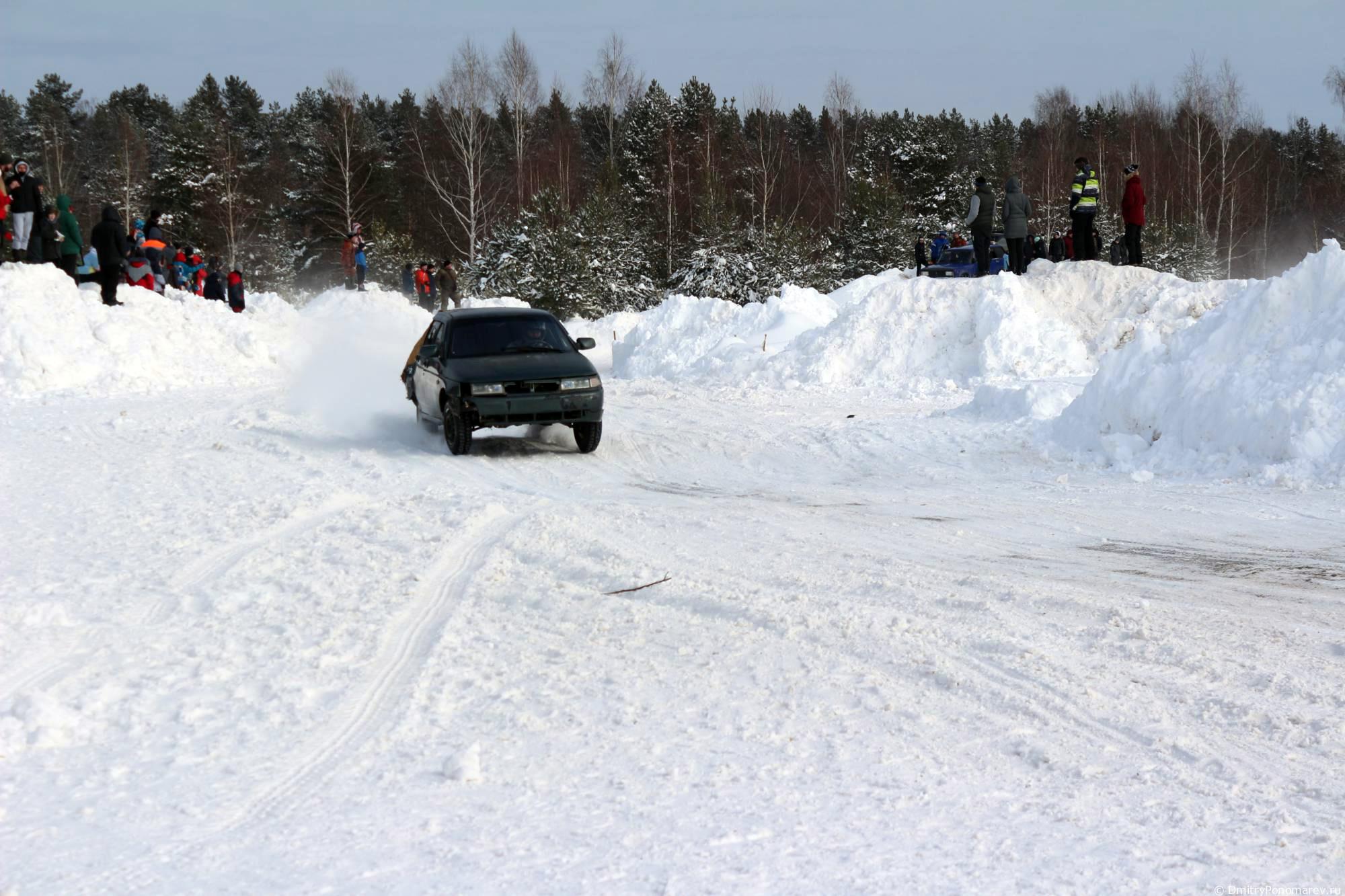 Февральские автогонки в Городце. 28.02.2021
