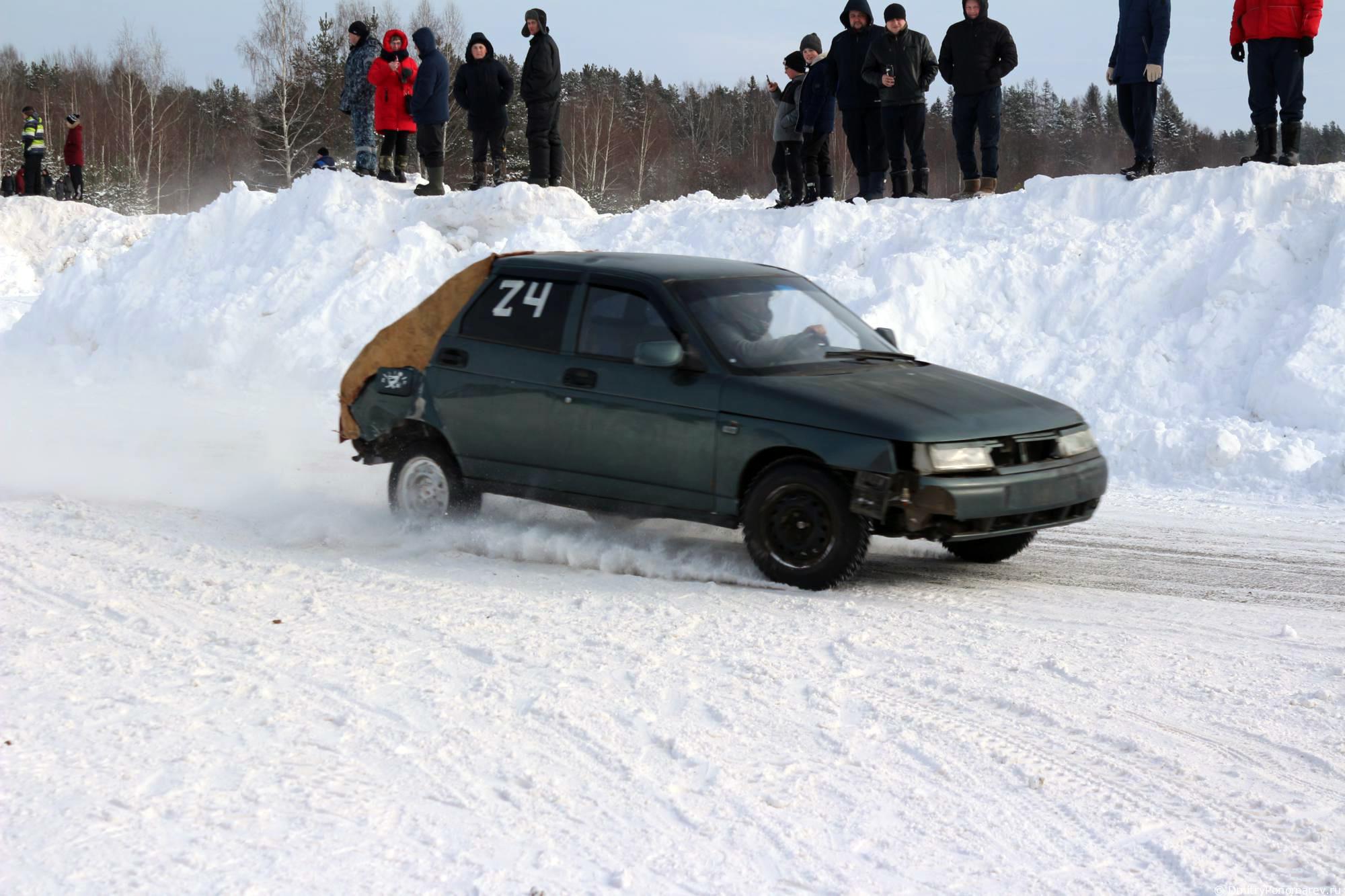 Февральские автогонки в Городце. 28.02.2021