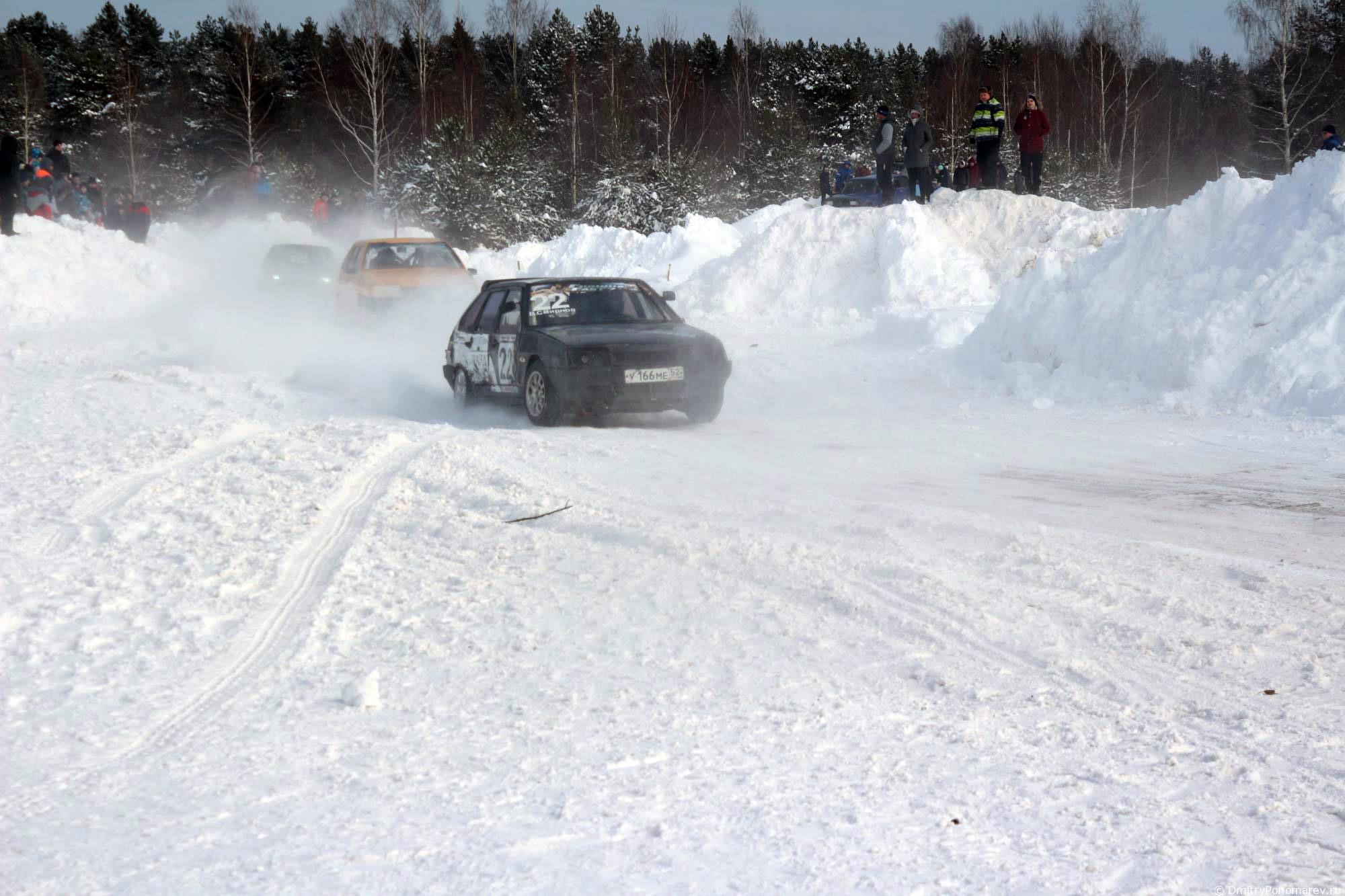 Февральские автогонки в Городце. 28.02.2021