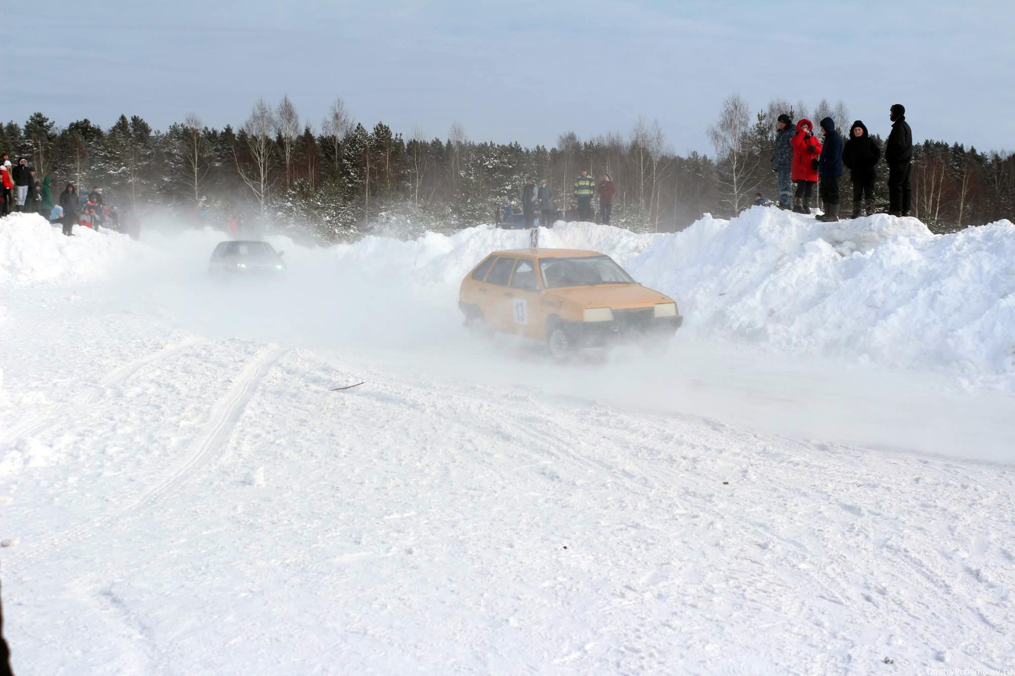 Февральские автогонки в Городце. 28.02.2021