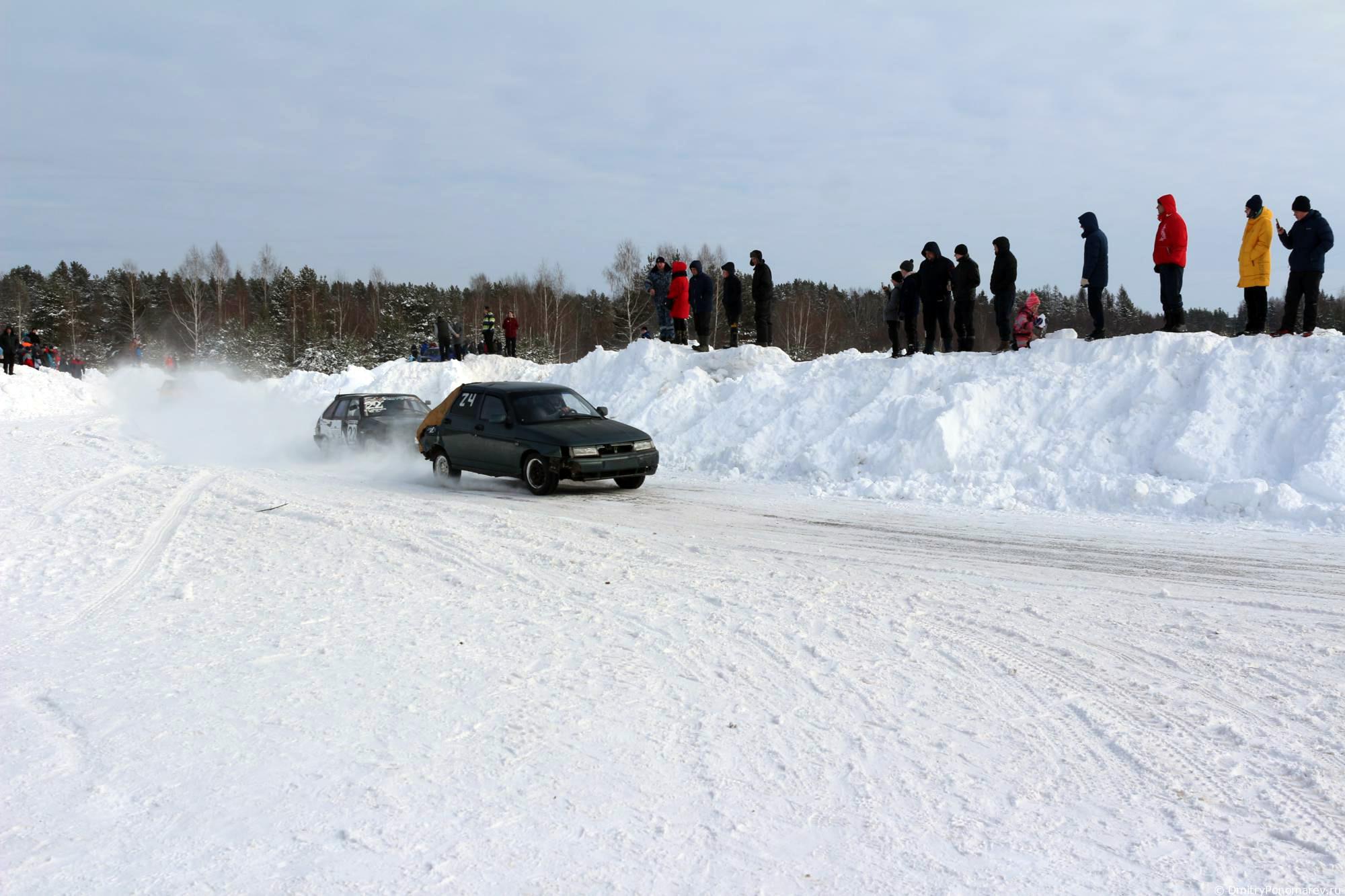 Февральские автогонки в Городце. 28.02.2021