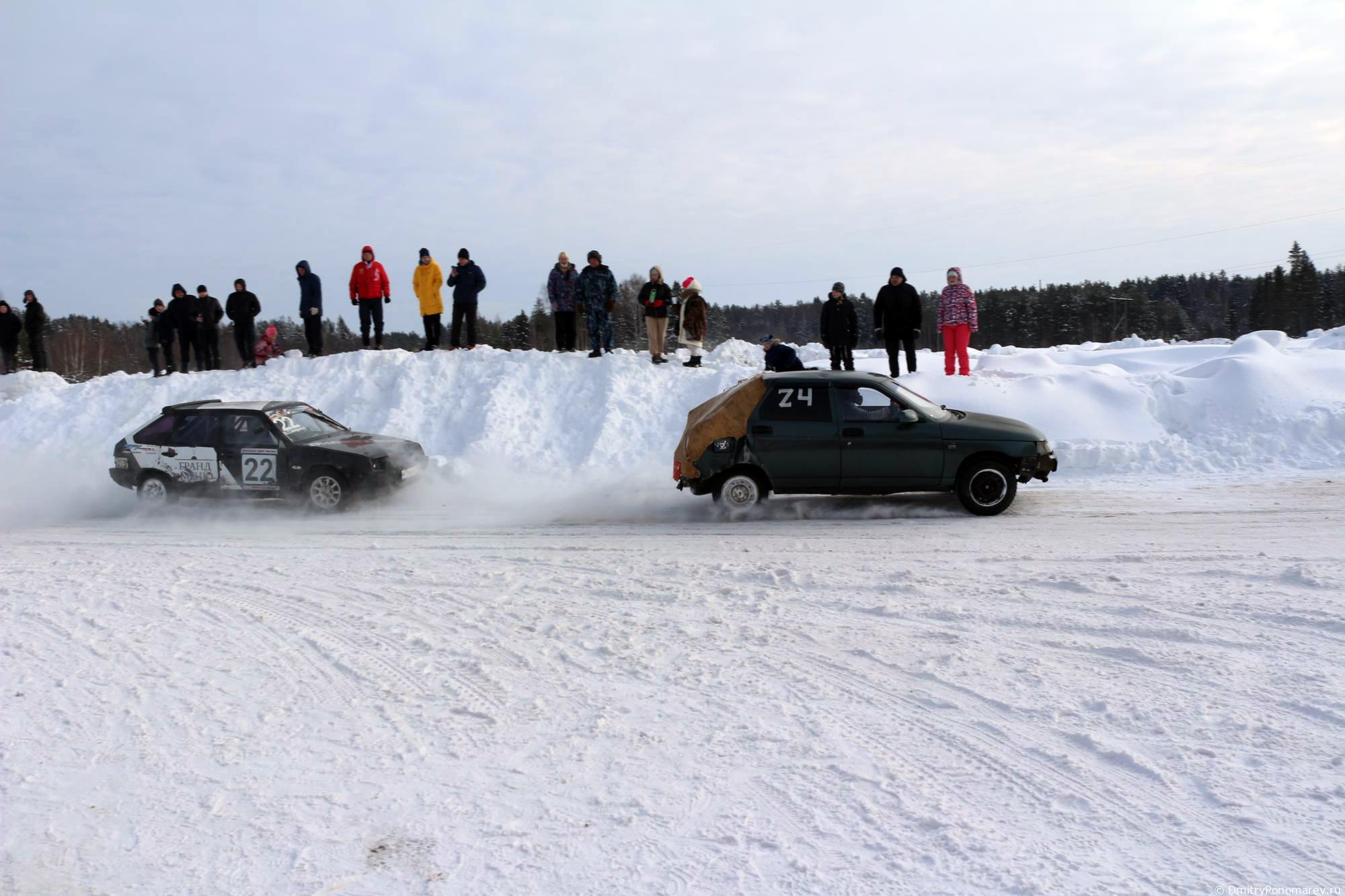 Февральские автогонки в Городце. 28.02.2021