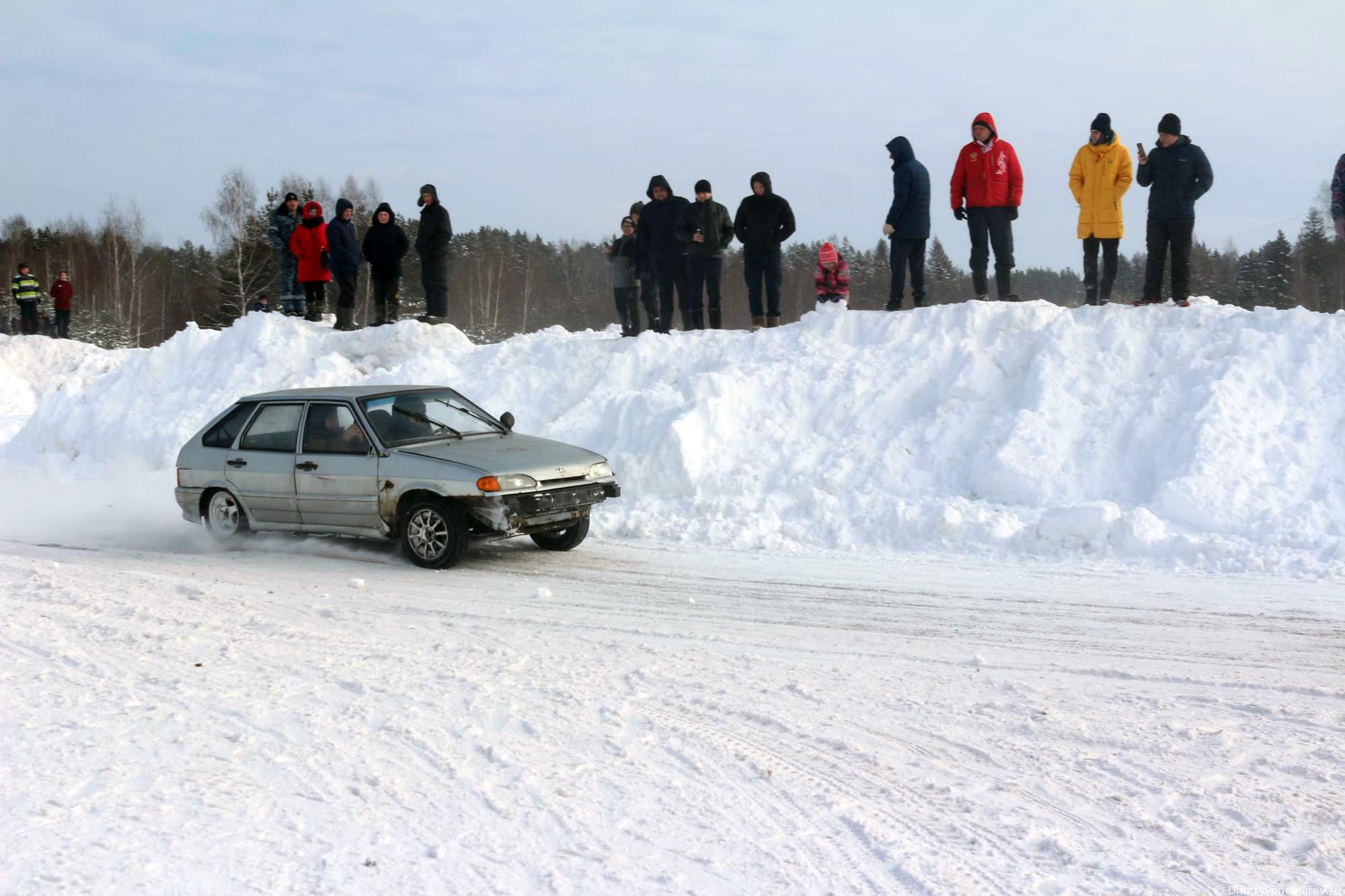 Февральские автогонки в Городце. 28.02.2021