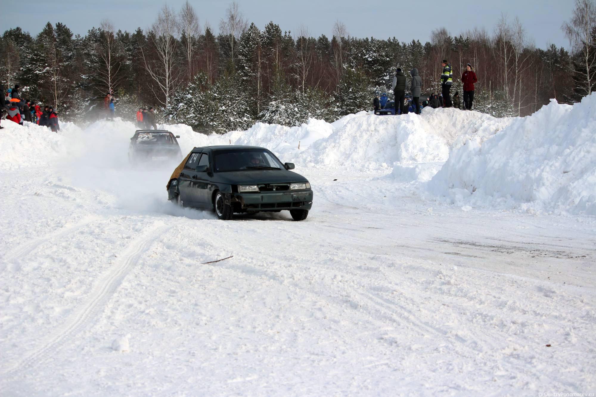Февральские автогонки в Городце. 28.02.2021