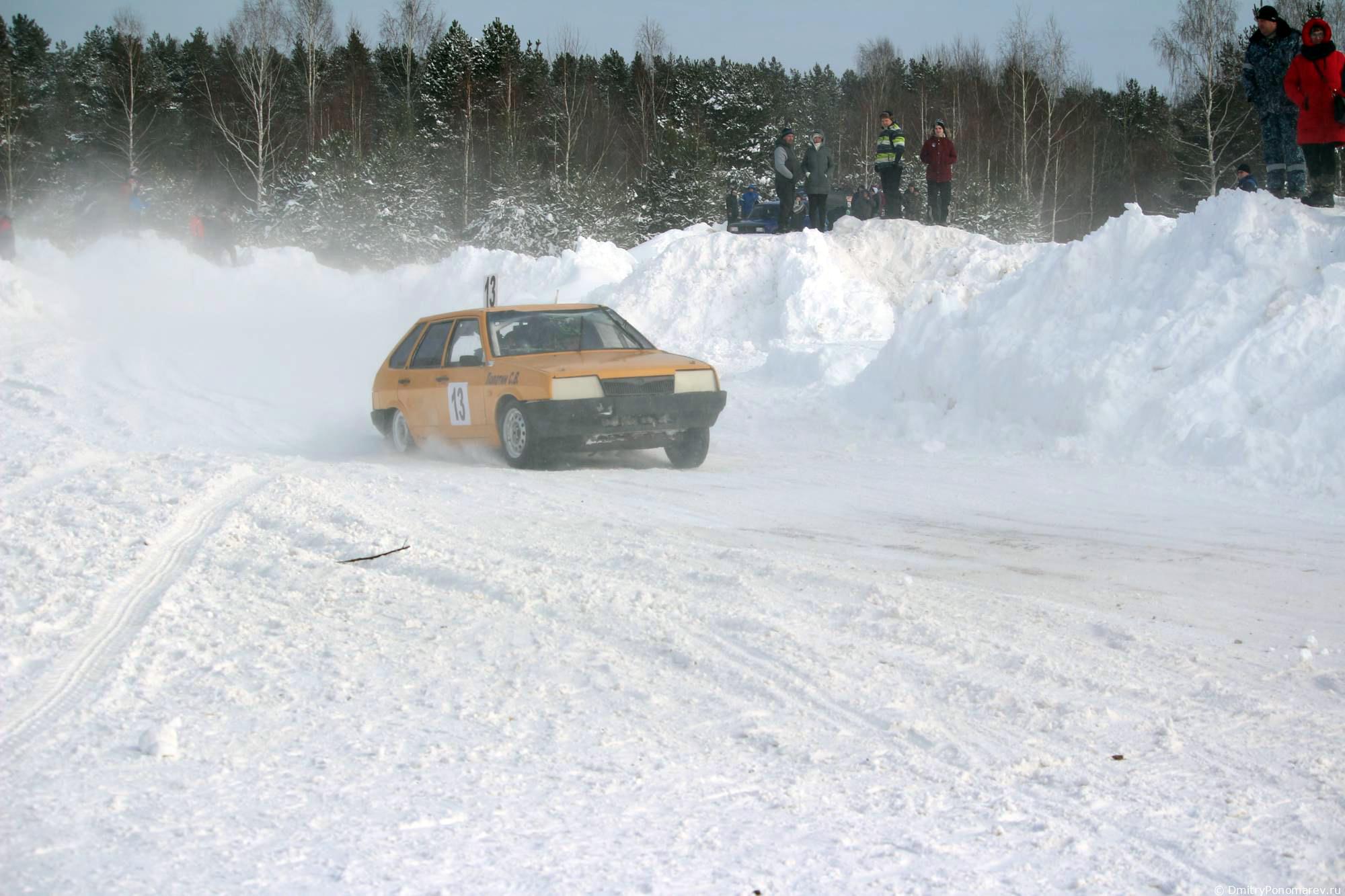 Февральские автогонки в Городце. 28.02.2021