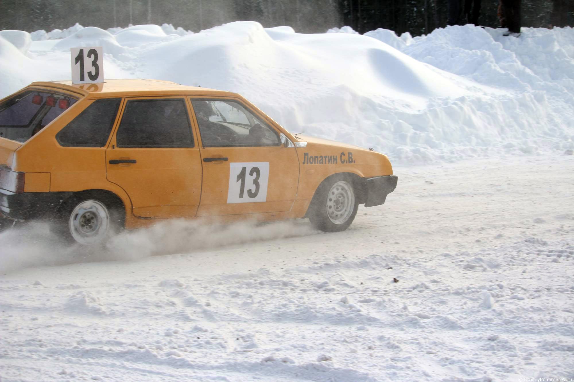 Февральские автогонки в Городце. 28.02.2021