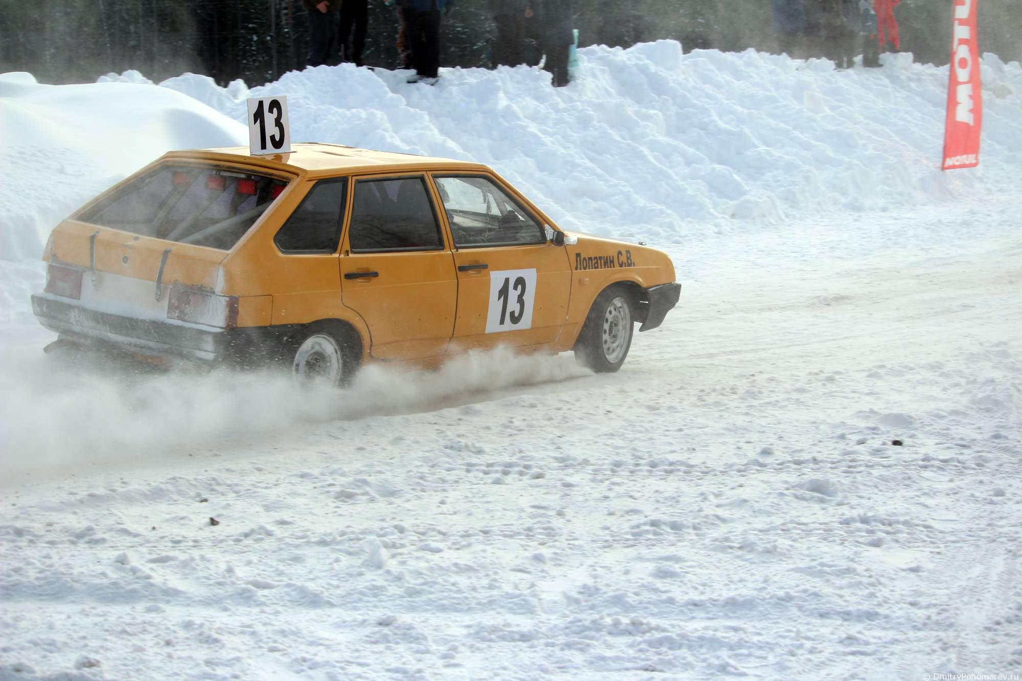 Февральские автогонки в Городце. 28.02.2021