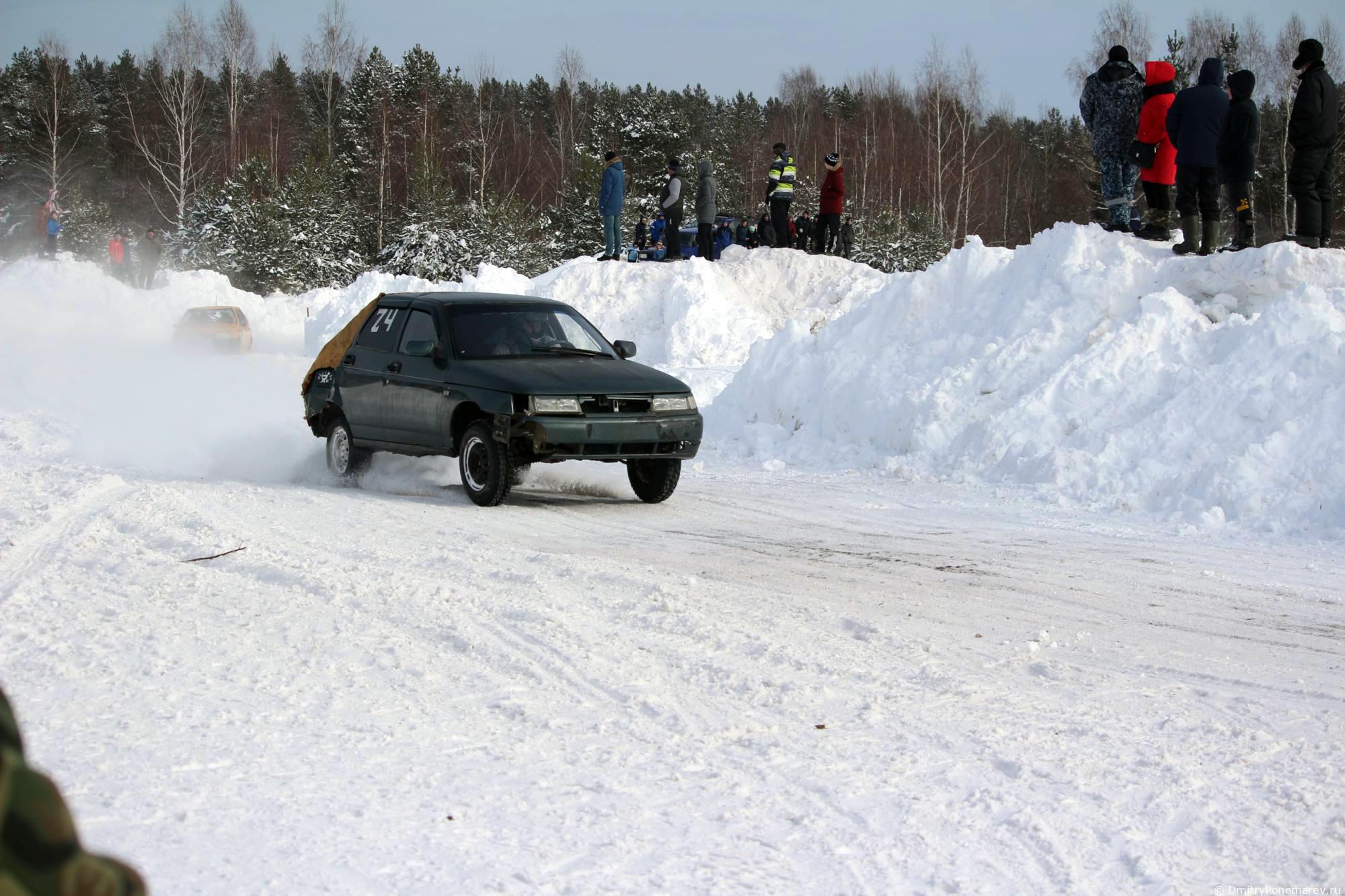 Февральские автогонки в Городце. 28.02.2021