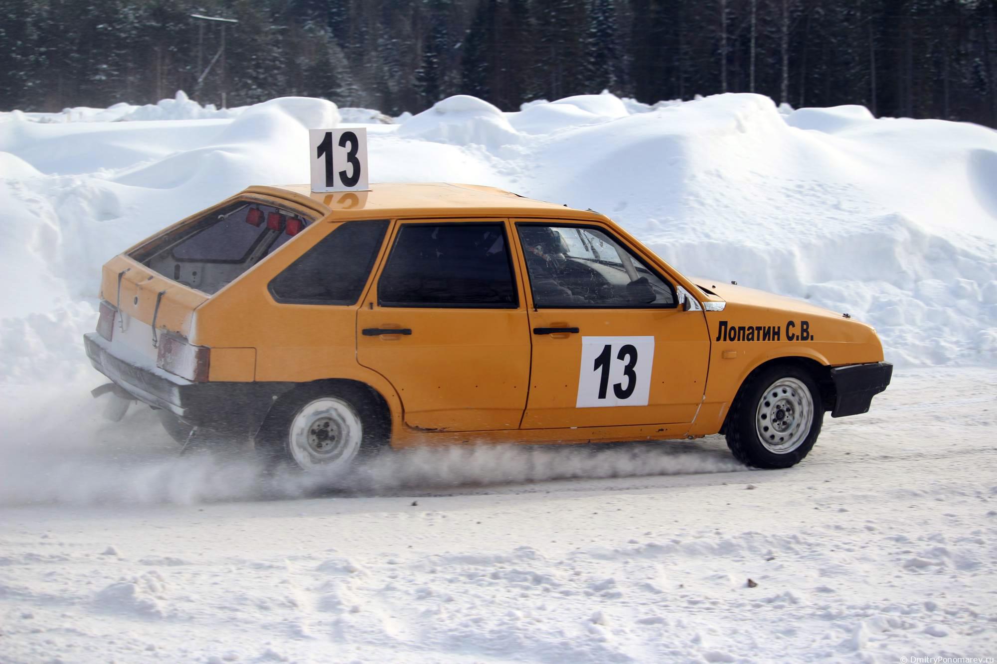 Февральские автогонки в Городце. 28.02.2021