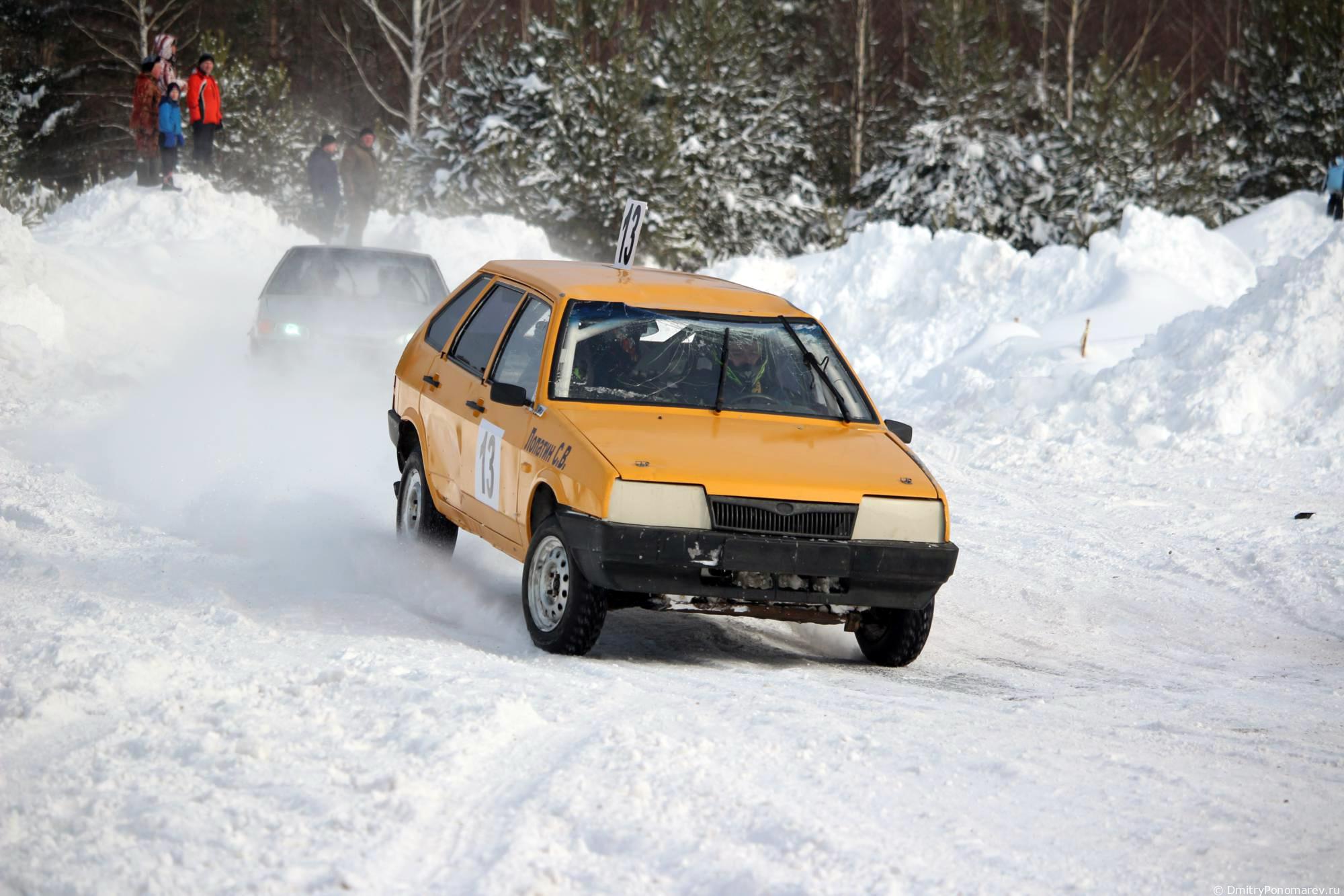 Февральские автогонки в Городце. 28.02.2021