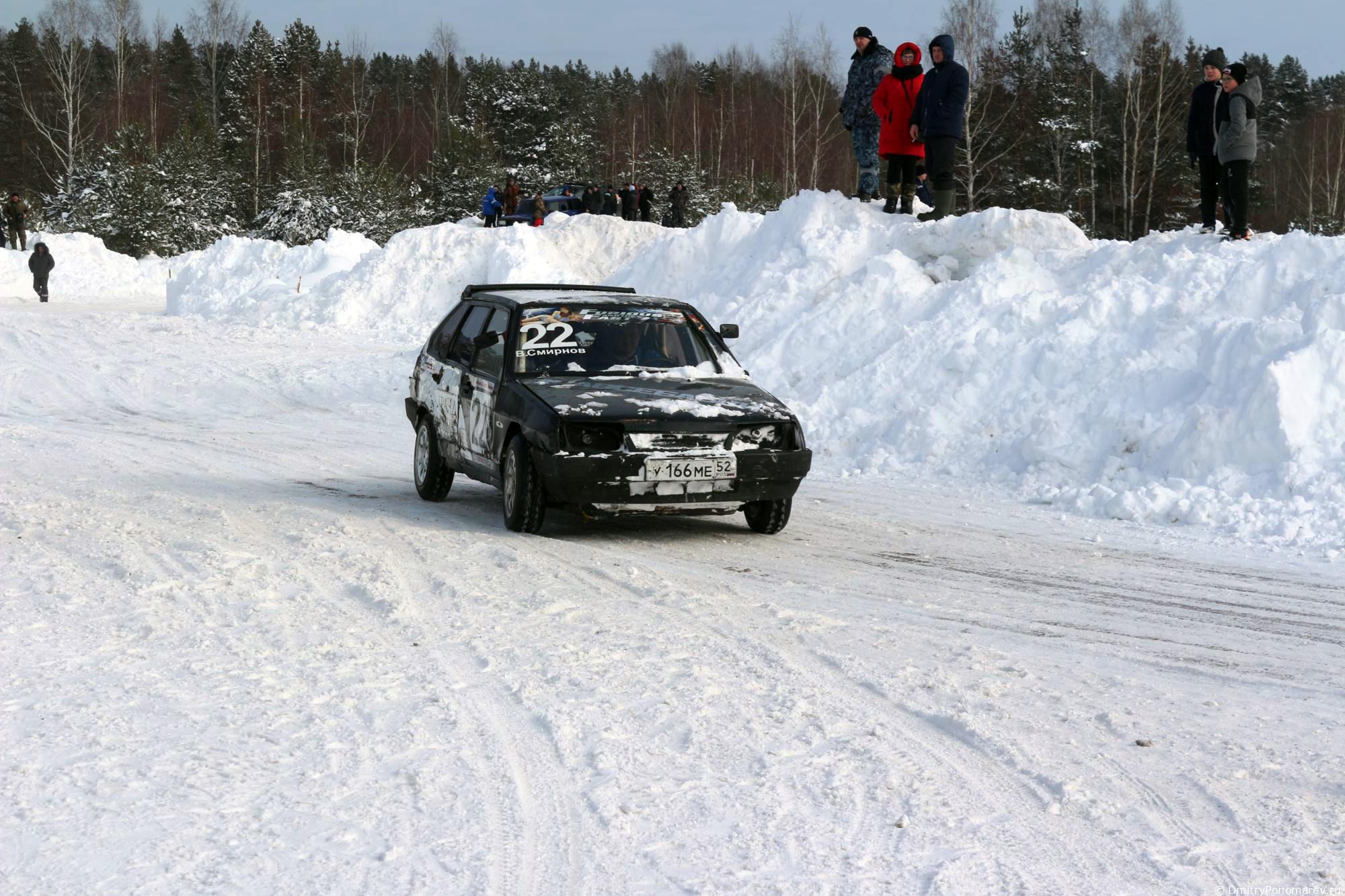 Февральские автогонки в Городце. 28.02.2021