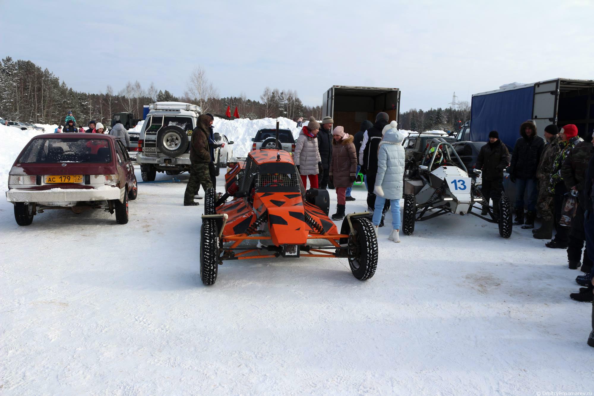 Февральские автогонки в Городце. 28.02.2021